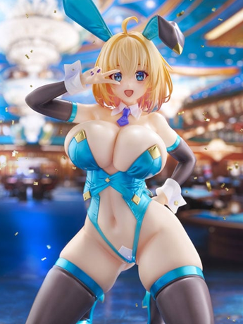 Nadare Takamine Illustration -Sakura- Sophia F. Shirring (Blue Bunny Ver.) 1/6 Scale Figure Gallery Image 2