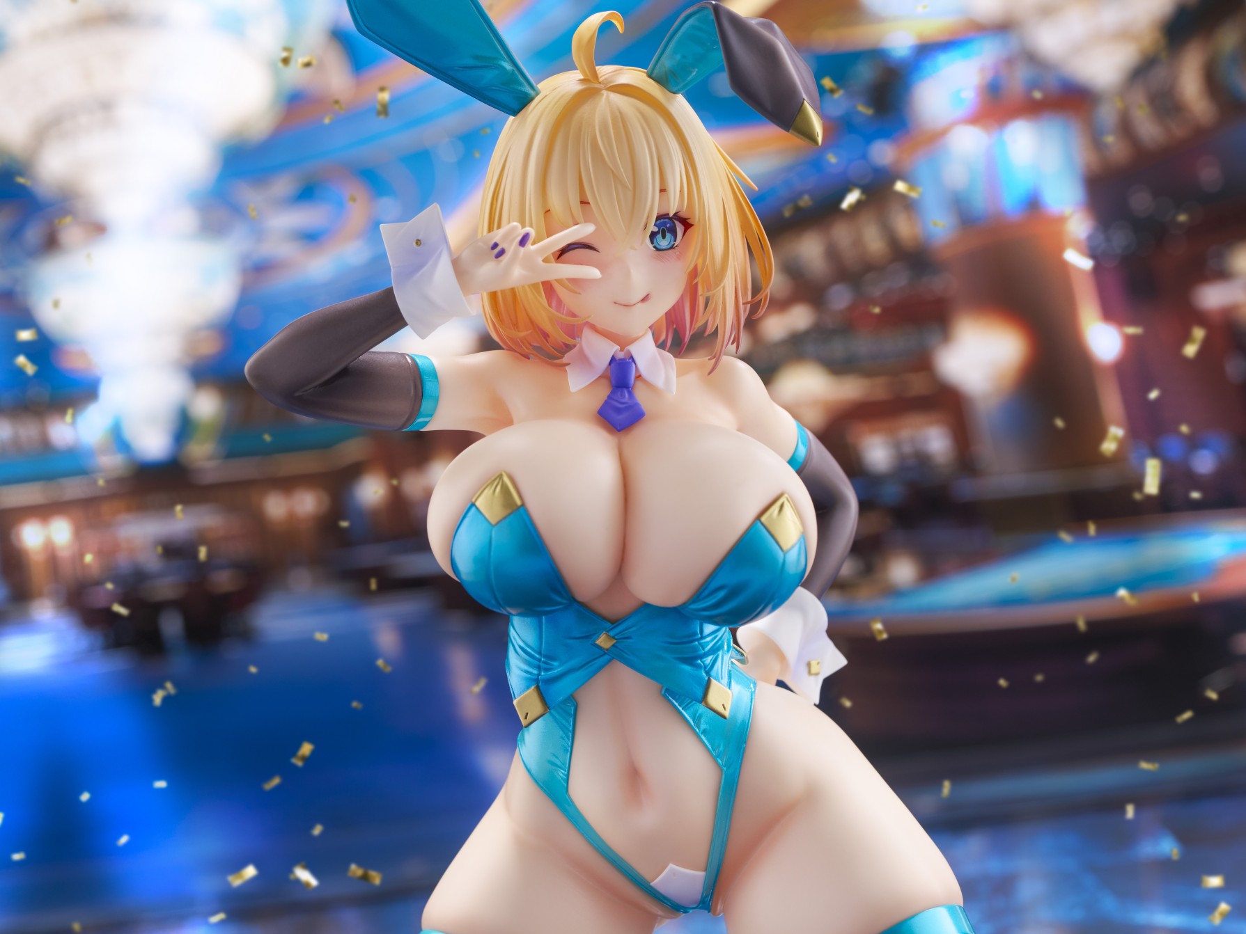 Nadare Takamine Illustration -Sakura- Sophia F. Shirring (Blue Bunny Ver.) 1/6 Scale Figure Gallery Image 7