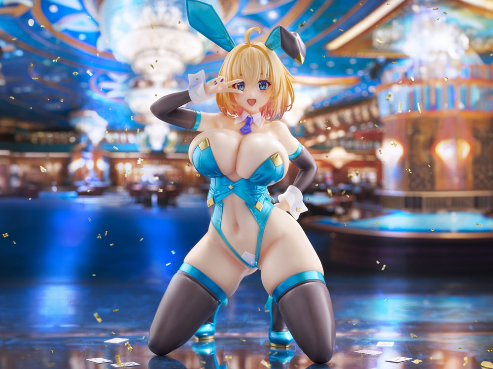 Nadare Takamine Illustration -Sakura- Sophia F. Shirring (Blue Bunny Ver.) 1/6 Scale Figure Gallery Image 1