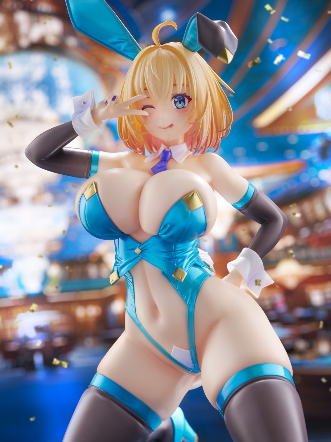 Nadare Takamine Illustration -Sakura- Sophia F. Shirring (Blue Bunny Ver.) 1/6 Scale Figure Gallery Image 6