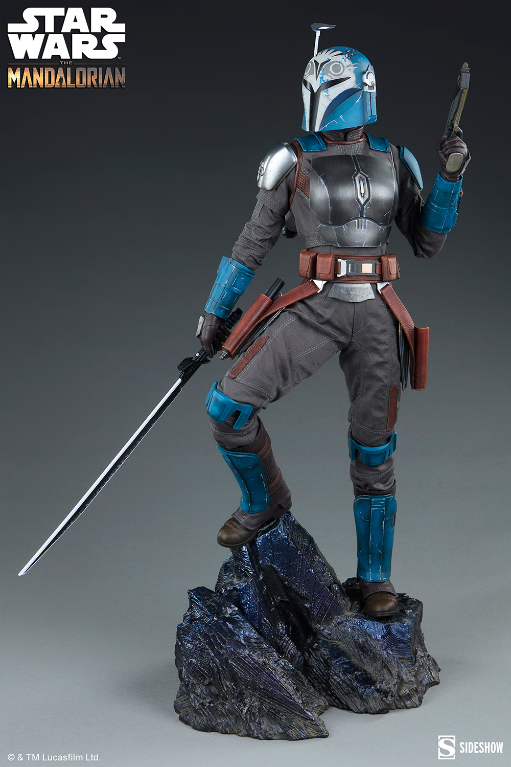 Star Wars: The Mandalorian Premium Format Bo-Katan Kryze Statue Gallery Image 7