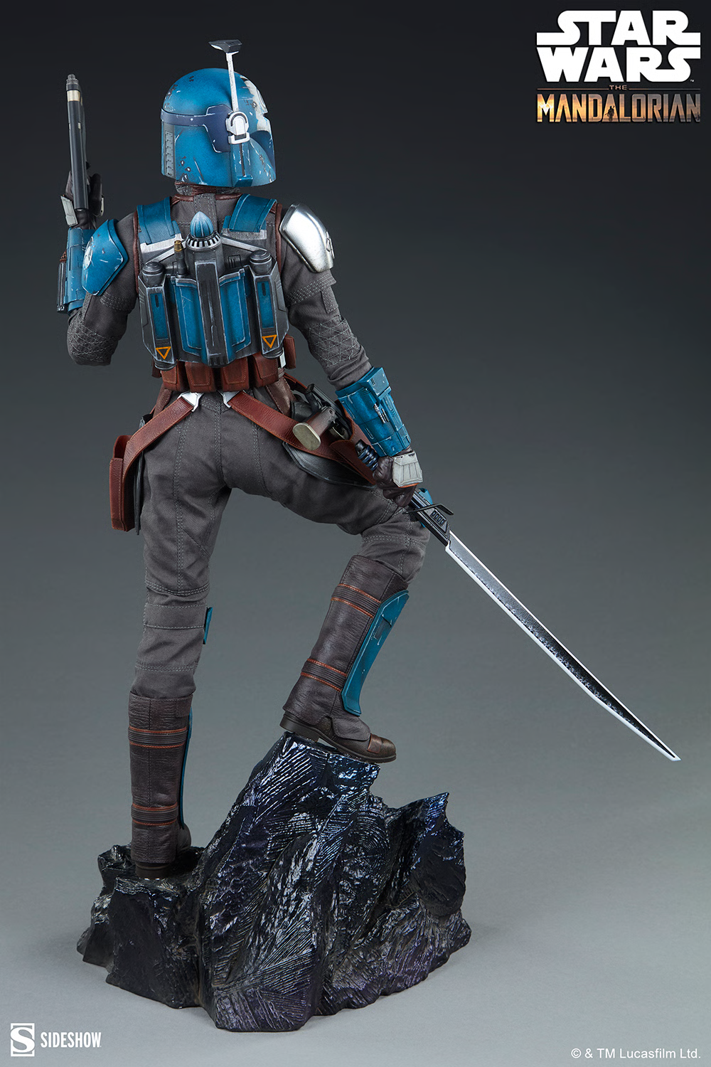 Star Wars: The Mandalorian Premium Format Bo-Katan Kryze Statue Gallery Image 11