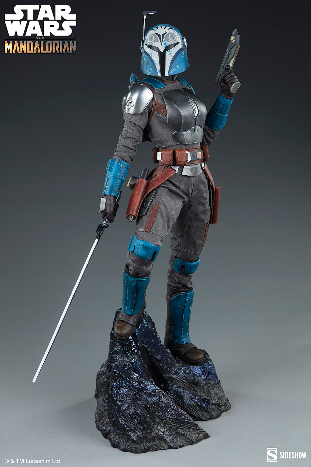 Star Wars: The Mandalorian Premium Format Bo-Katan Kryze Statue Gallery Image 8