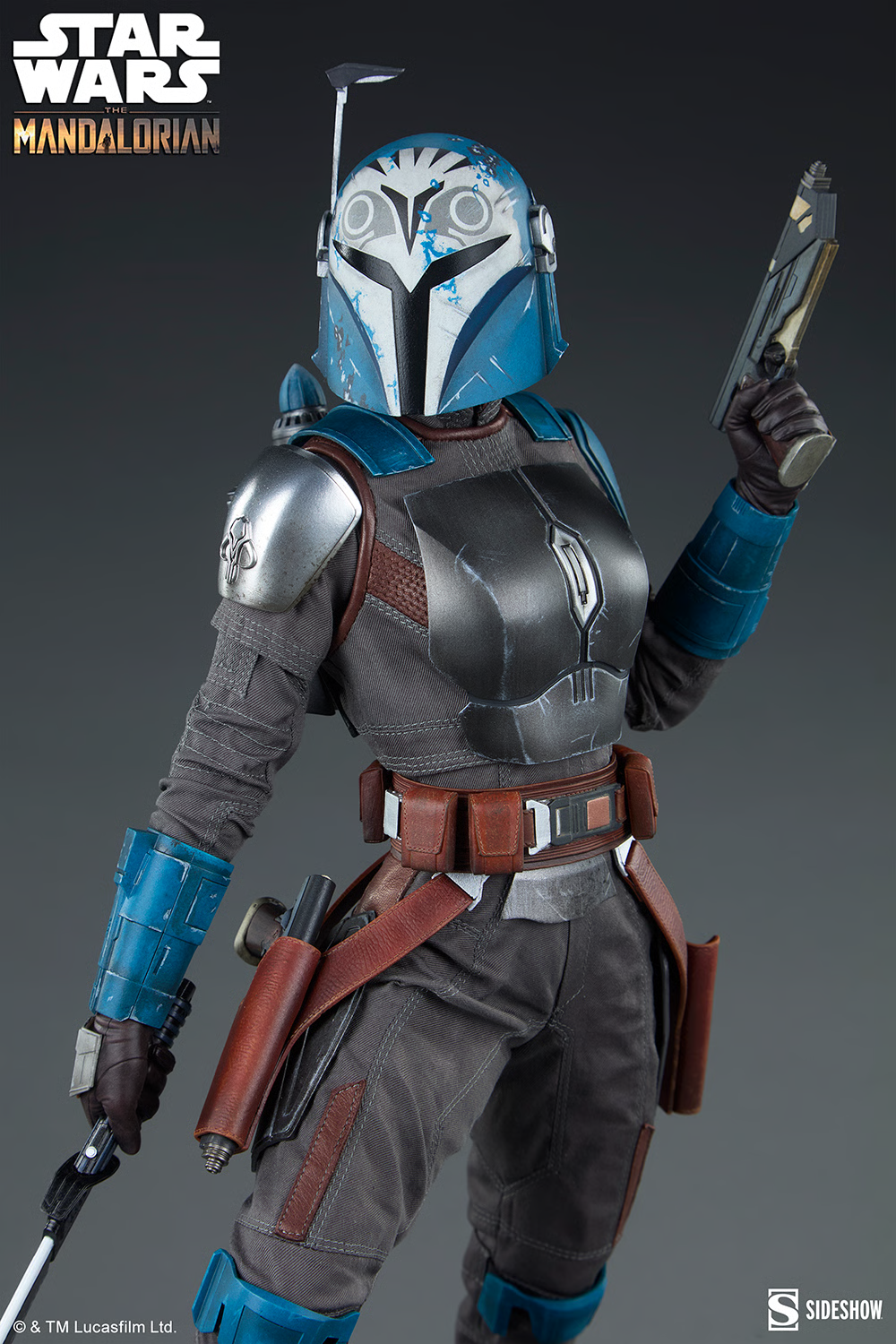 Star Wars: The Mandalorian Premium Format Bo-Katan Kryze Statue Gallery Image 10