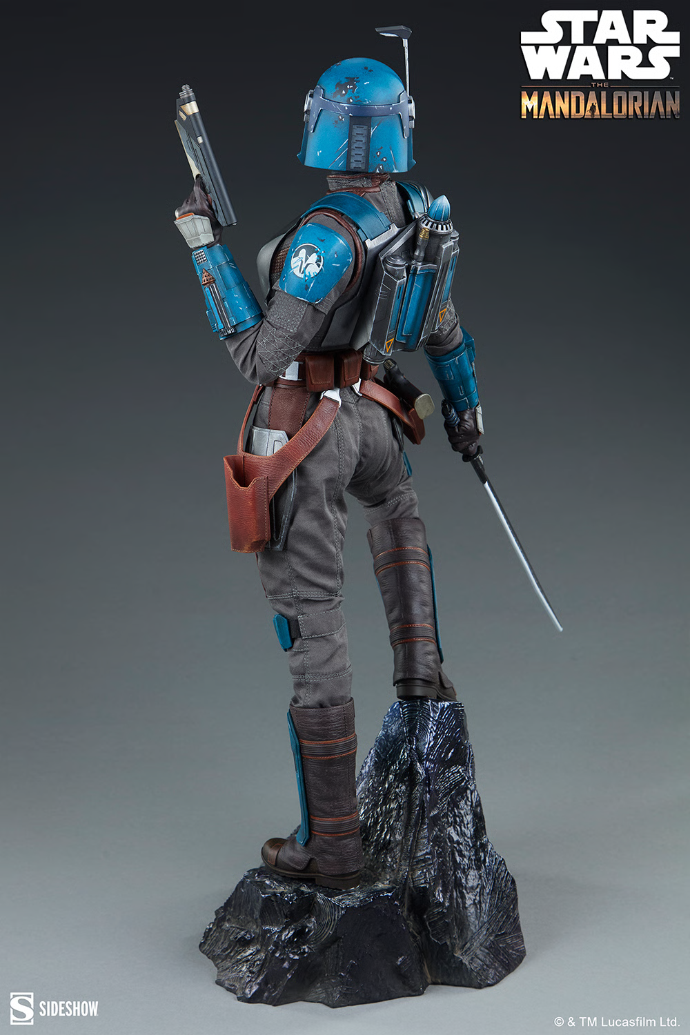 Star Wars: The Mandalorian Premium Format Bo-Katan Kryze Statue Gallery Image 9