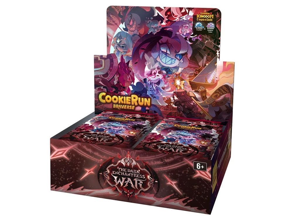 CookieRun Braverse TCG: The Dark Enchantress War Box of 28 Booster