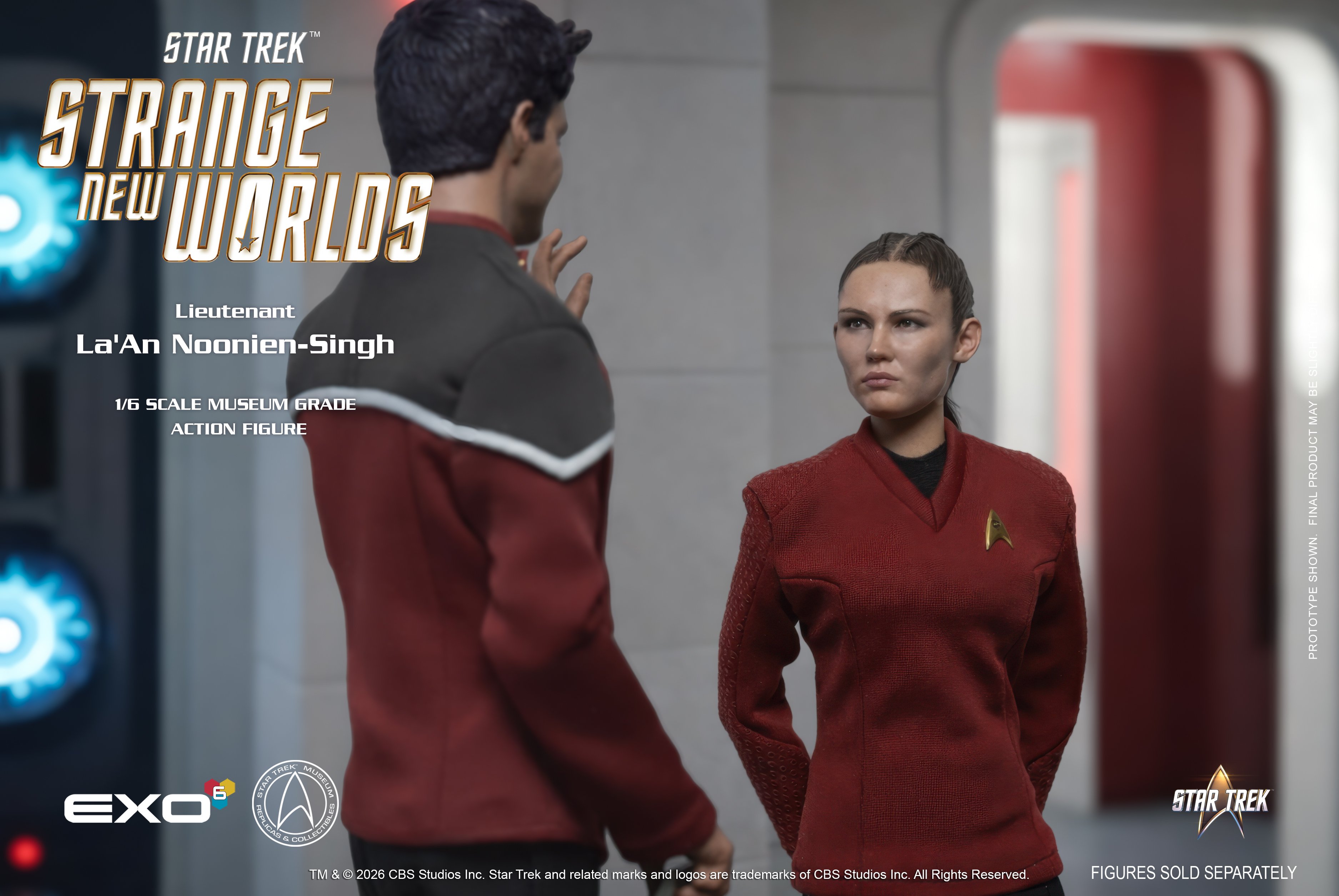 Star Trek: Strange New Worlds Lieutenant La'An Noonien-Singh 1/6 Scale Action Figure Gallery Image 13