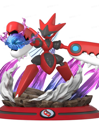 Pokemon Twinkmont Mega Scizor Figure Gallery Image 2