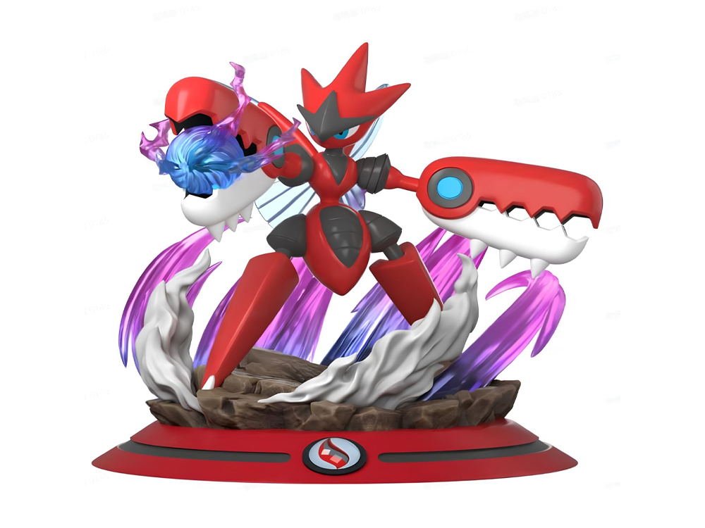 Pokemon Twinkmont Mega Scizor Figure Gallery Image 1