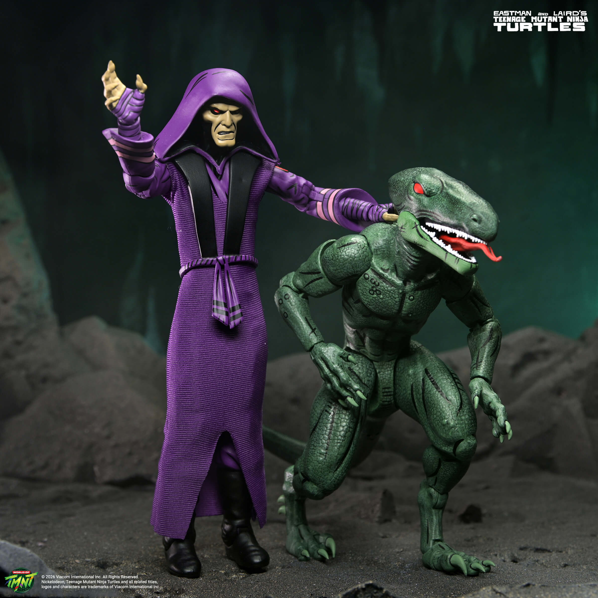 Teenage Mutant Ninja Turtles Daimyo Orkai & Raptor (Mirage Comics) Action Figure Two-Pack Gallery Image 4