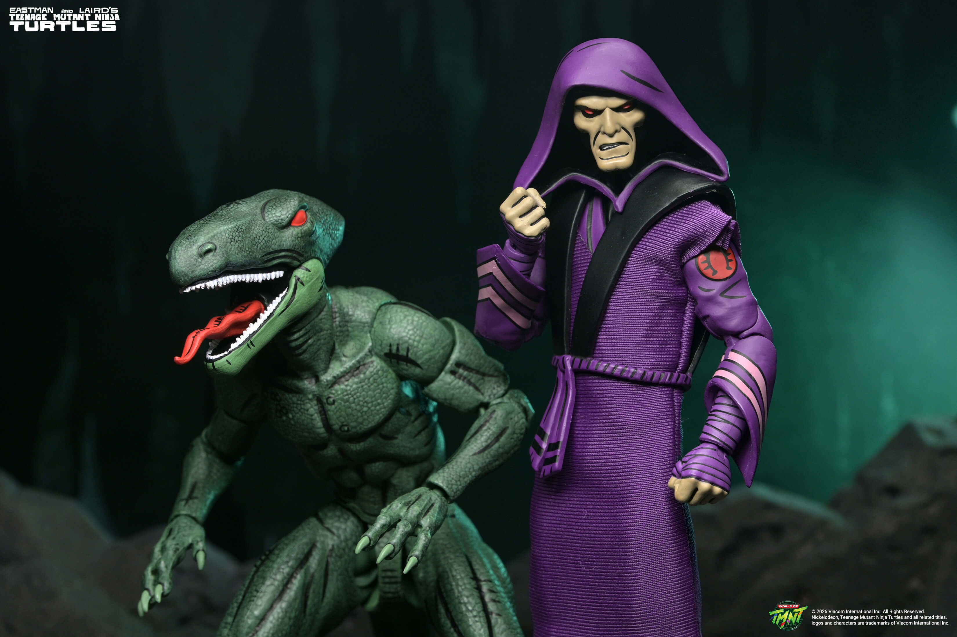 Teenage Mutant Ninja Turtles Daimyo Orkai & Raptor (Mirage Comics) Action Figure Two-Pack Gallery Image 5