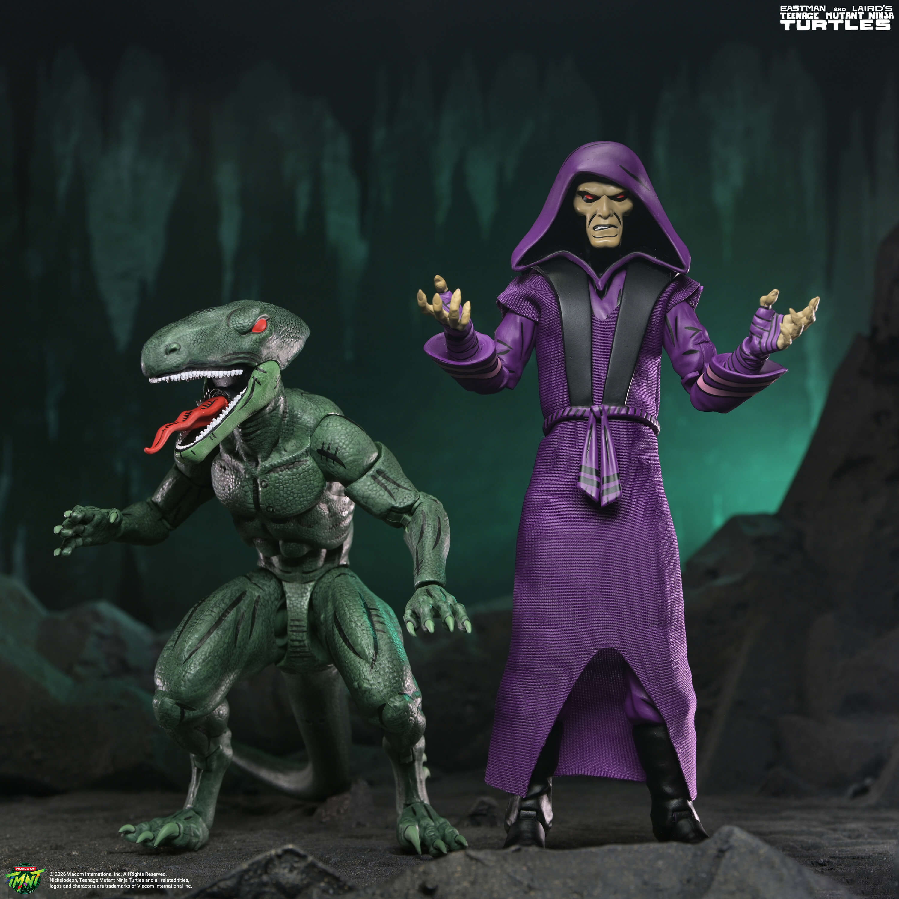 Teenage Mutant Ninja Turtles Daimyo Orkai & Raptor (Mirage Comics) Action Figure Two-Pack Gallery Image 3