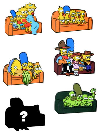 The Simpsons Couch Gag Random Enamel Pin Gallery Image 2
