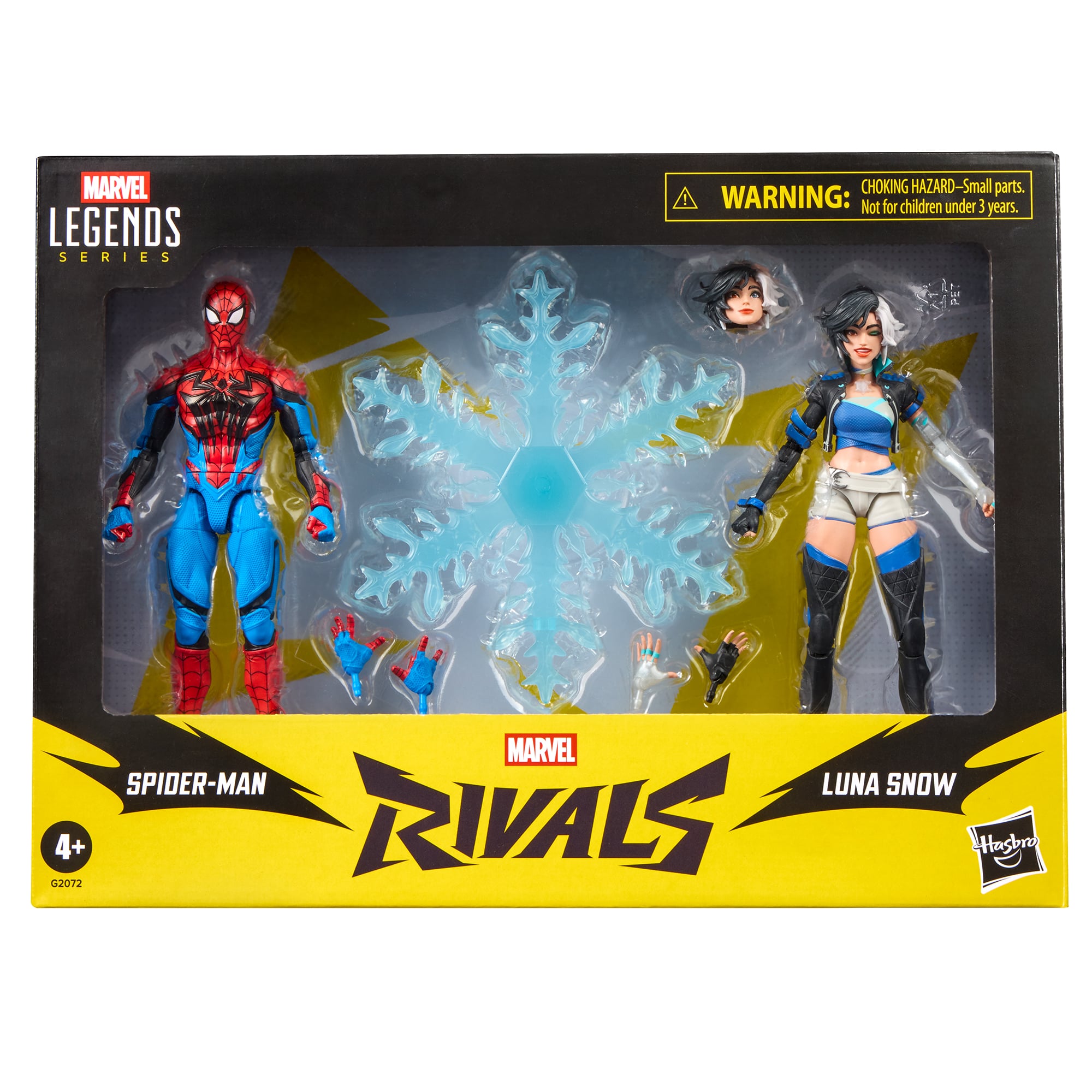 Marvel Rivals Marvel Legends Spider-Man & Luna Snow Action Figure Two-Pack Gallery Image 15