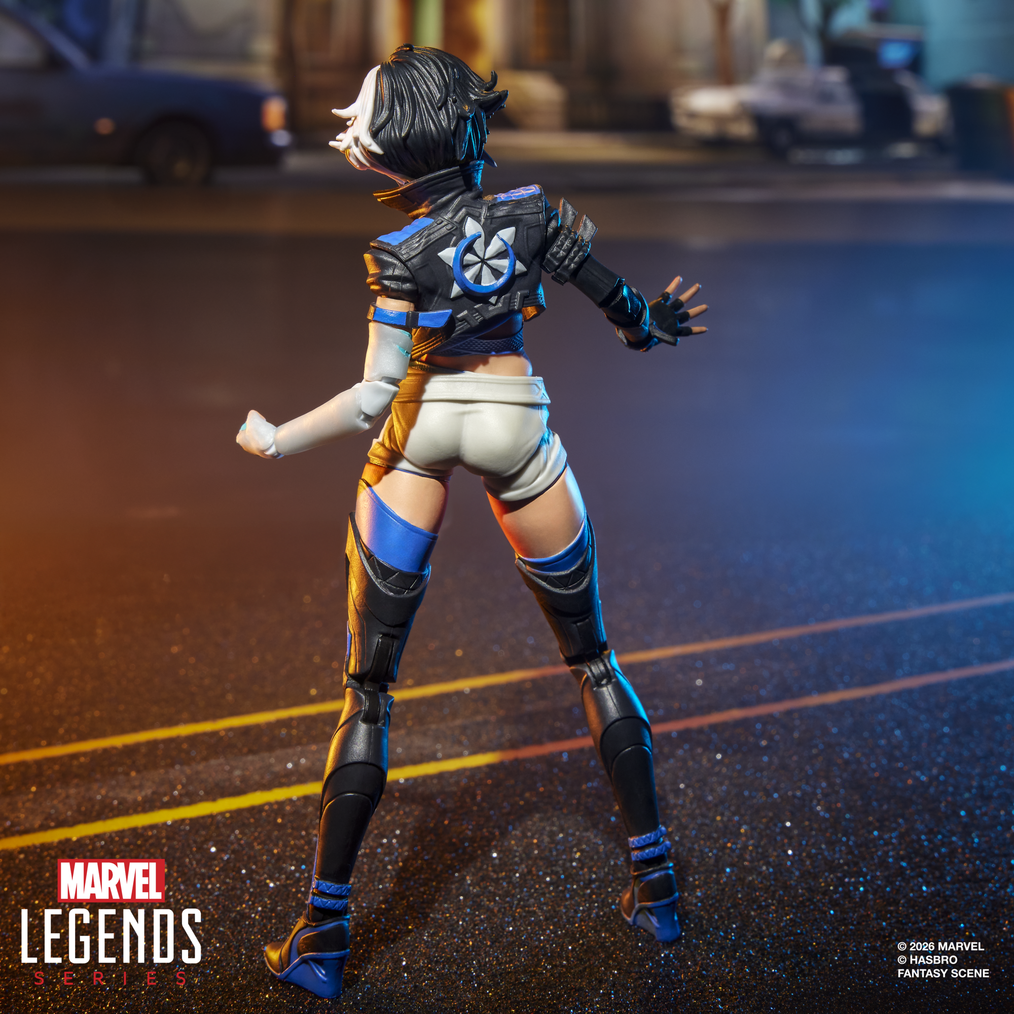 Marvel Rivals Marvel Legends Spider-Man & Luna Snow Action Figure Two-Pack Gallery Image 12