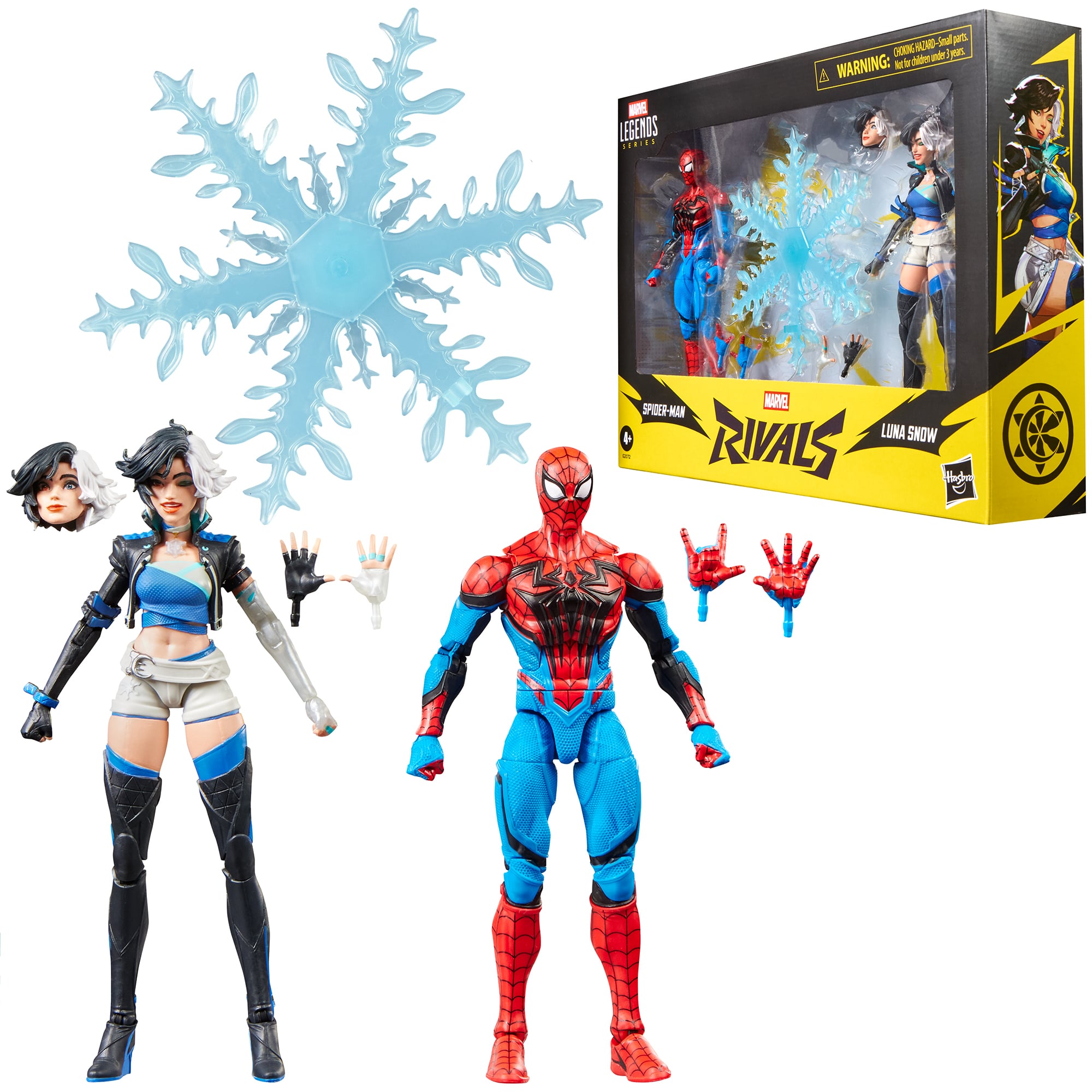 Marvel Rivals Marvel Legends Spider-Man & Luna Snow Action Figure