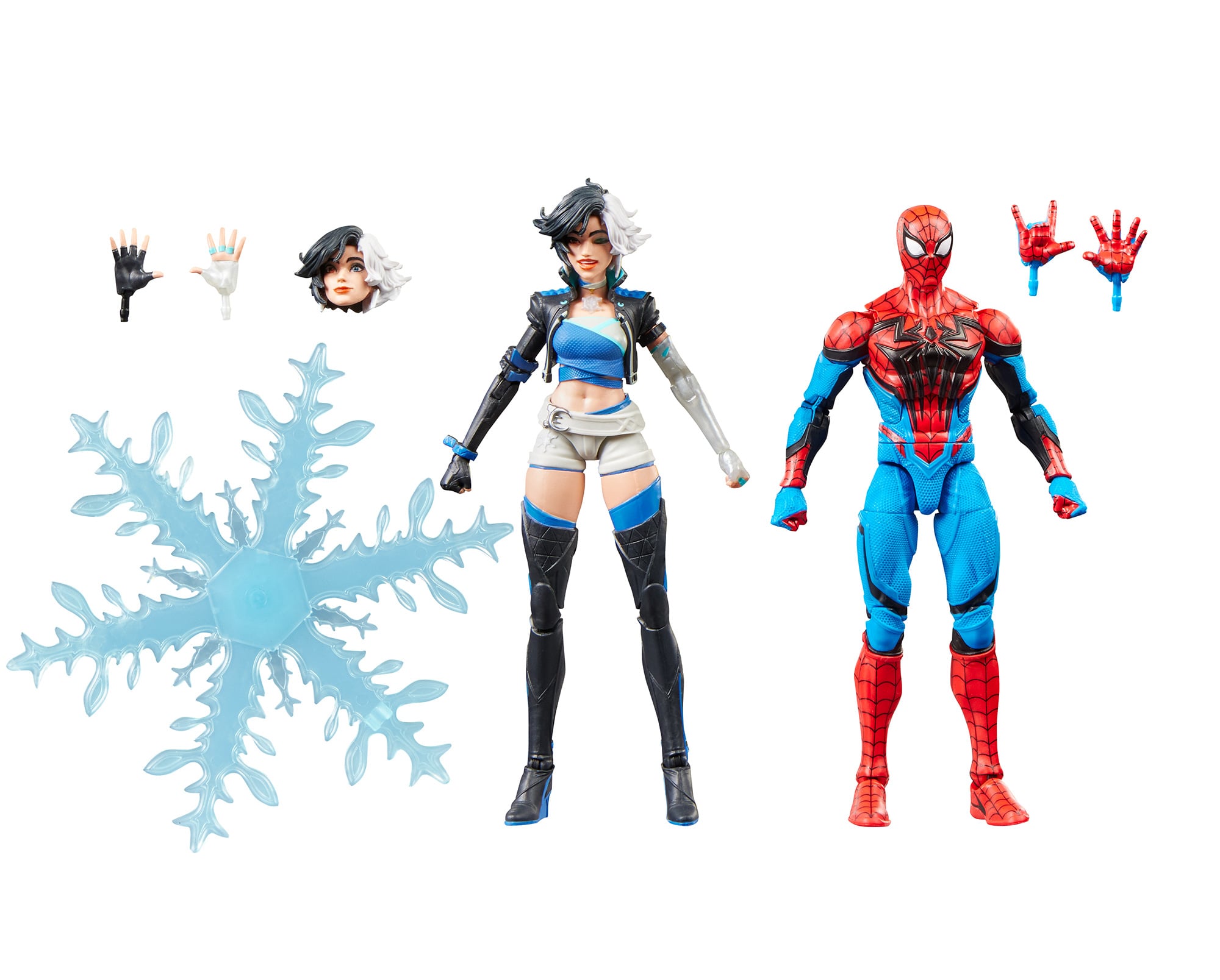 Marvel Rivals Marvel Legends Spider-Man & Luna Snow Action Figure Two-Pack Gallery Image 13