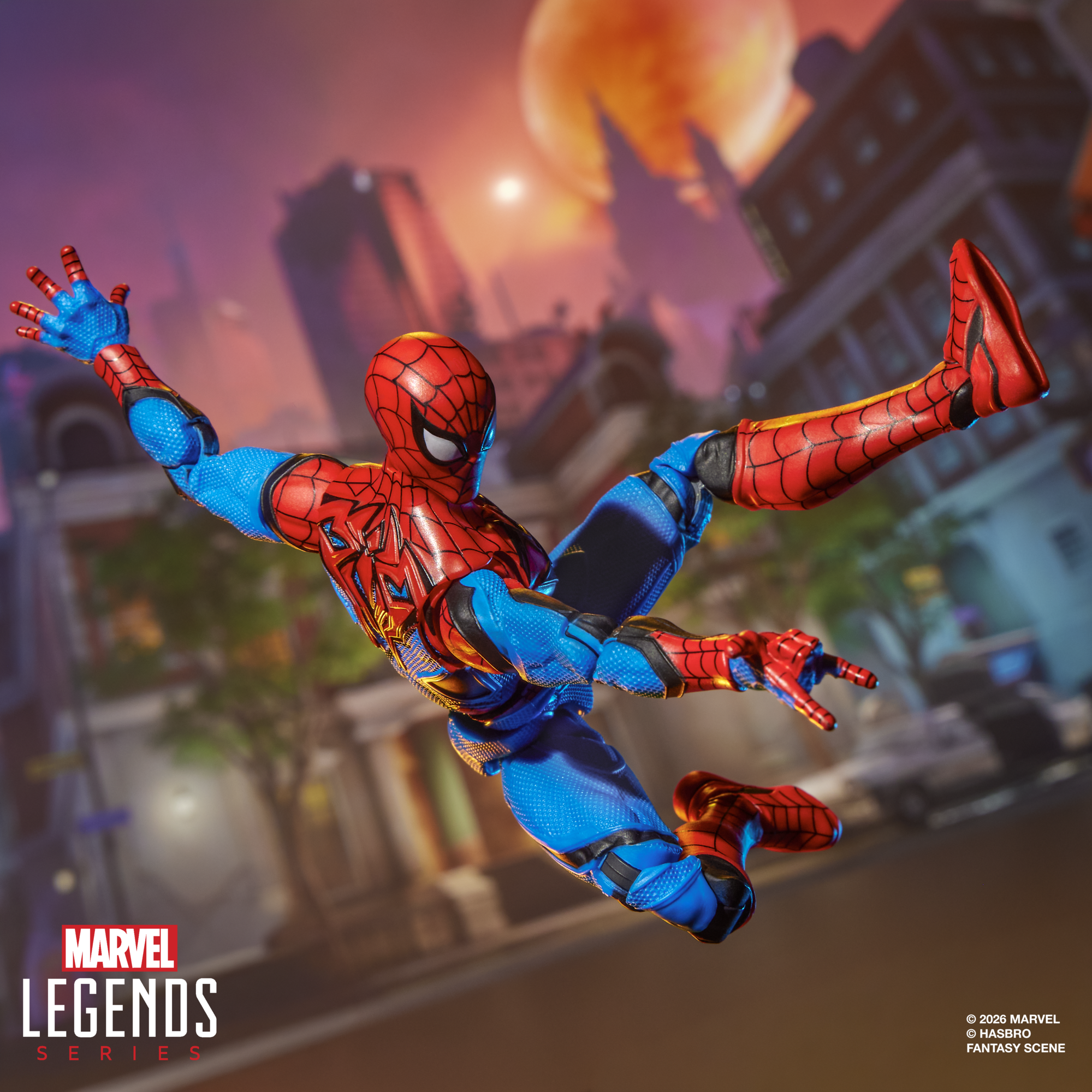 Marvel Rivals Marvel Legends Spider-Man & Luna Snow Action Figure Two-Pack Gallery Image 8