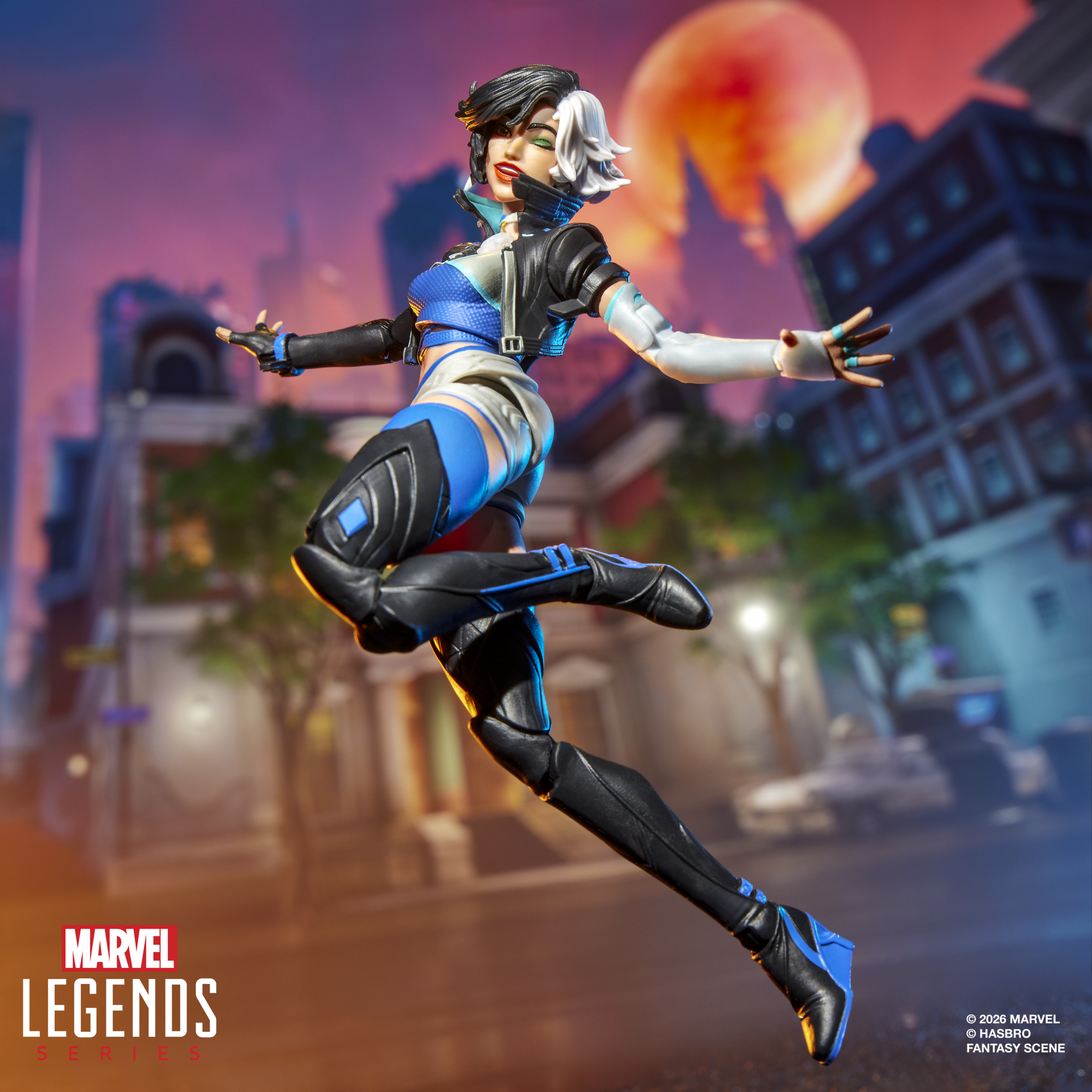 Marvel Rivals Marvel Legends Spider-Man & Luna Snow Action Figure Two-Pack Gallery Image 11
