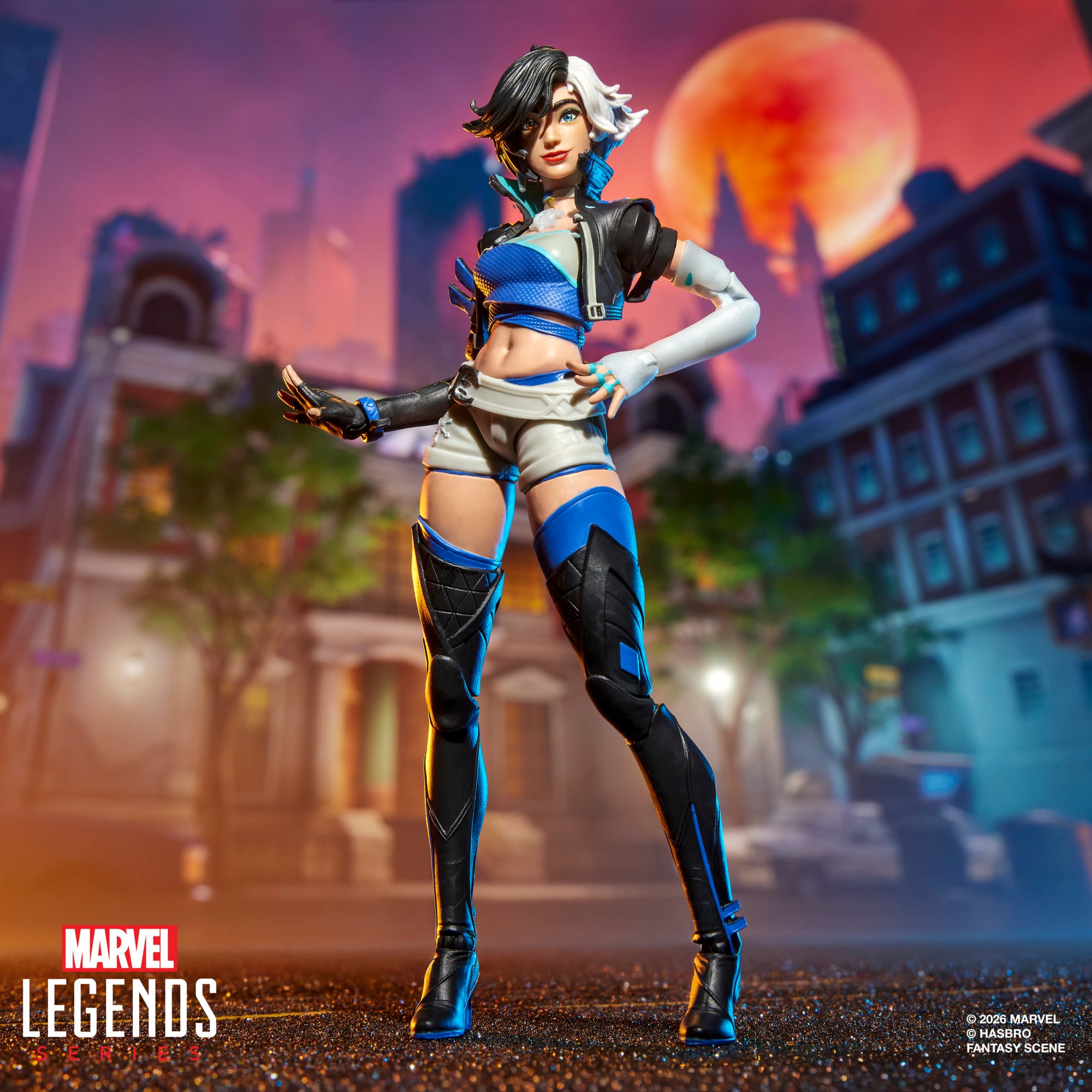 Marvel Rivals Marvel Legends Spider-Man & Luna Snow Action Figure Two-Pack Gallery Image 9