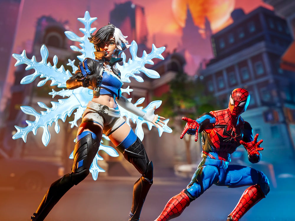 Marvel Rivals Marvel Legends Spider-Man & Luna Snow Action Figure