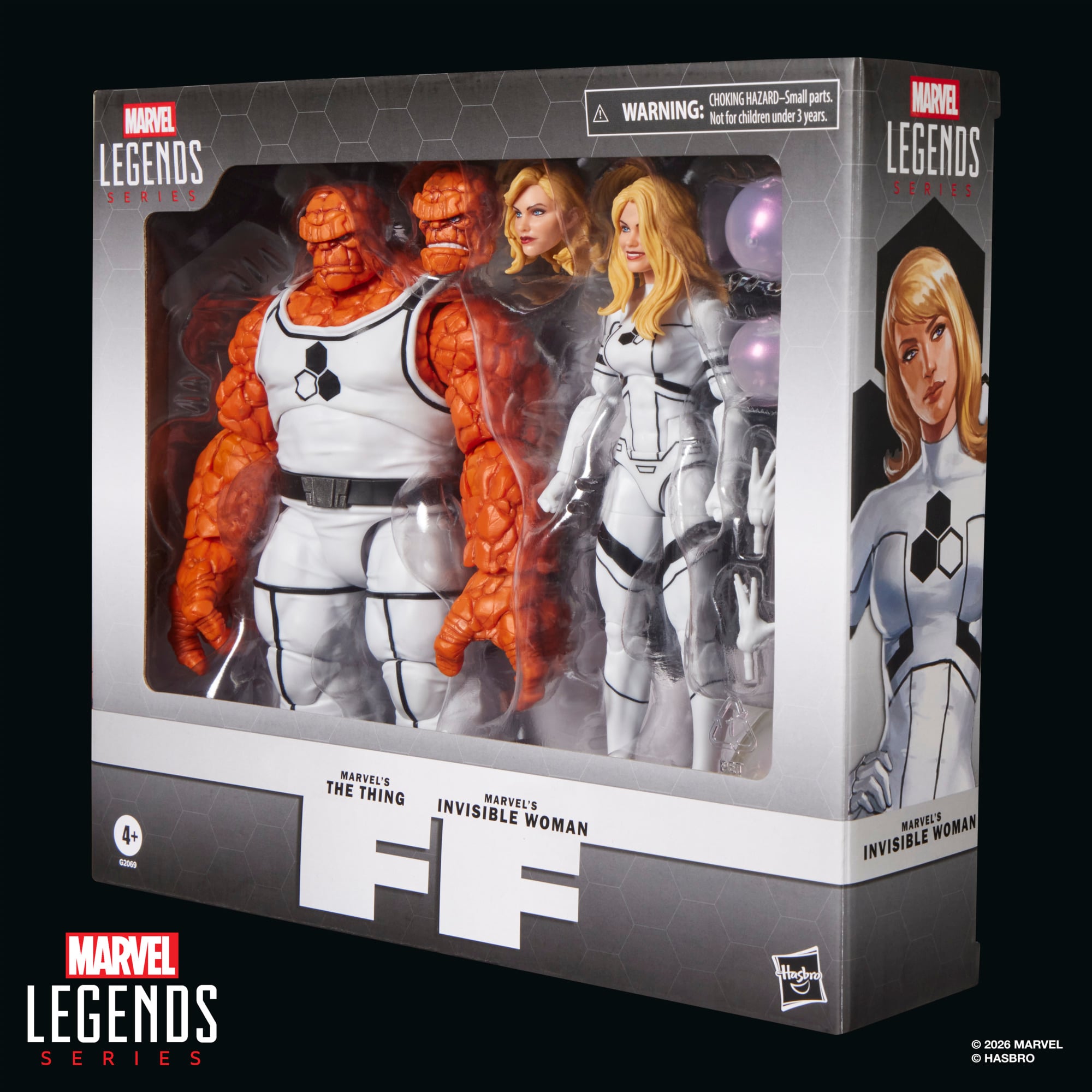Future Foundation Marvel Legends Marvel's The Thing & Marvel's Invisible Woman Action Figure Two-Pack Gallery Image 14