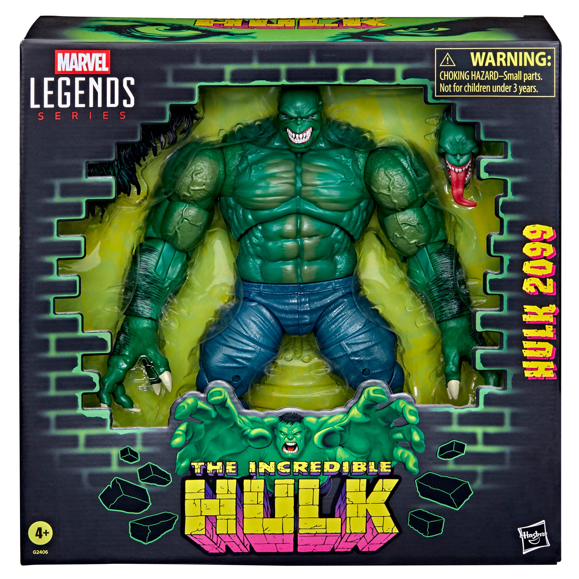 The Incredible Hulk Marvel Legends Hulk 2099 Action Figure Gallery Image 6