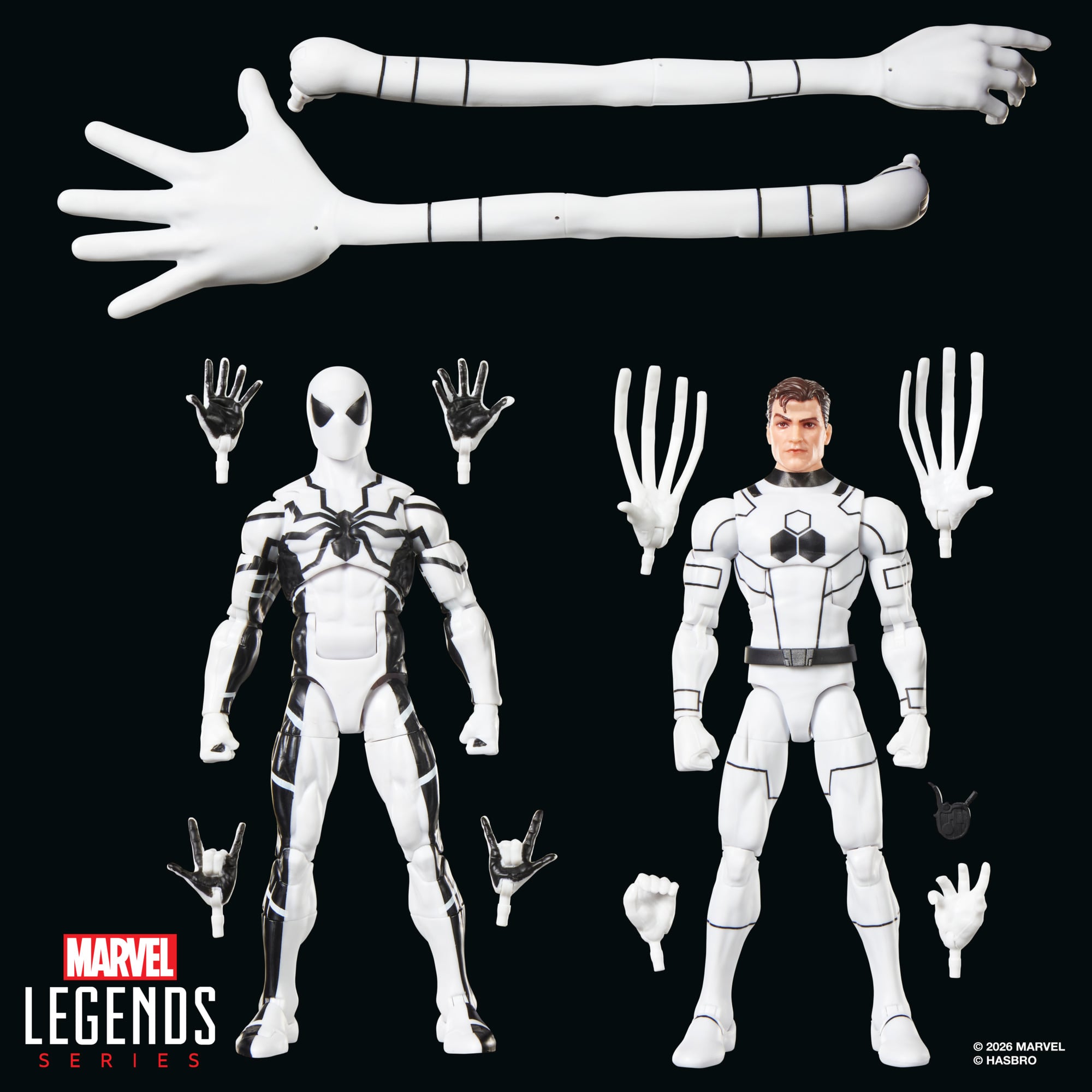 Future Foundation Marvel Legends Spider-Man & Mister Fantastic Action Figure Two-Pack Gallery Image 12