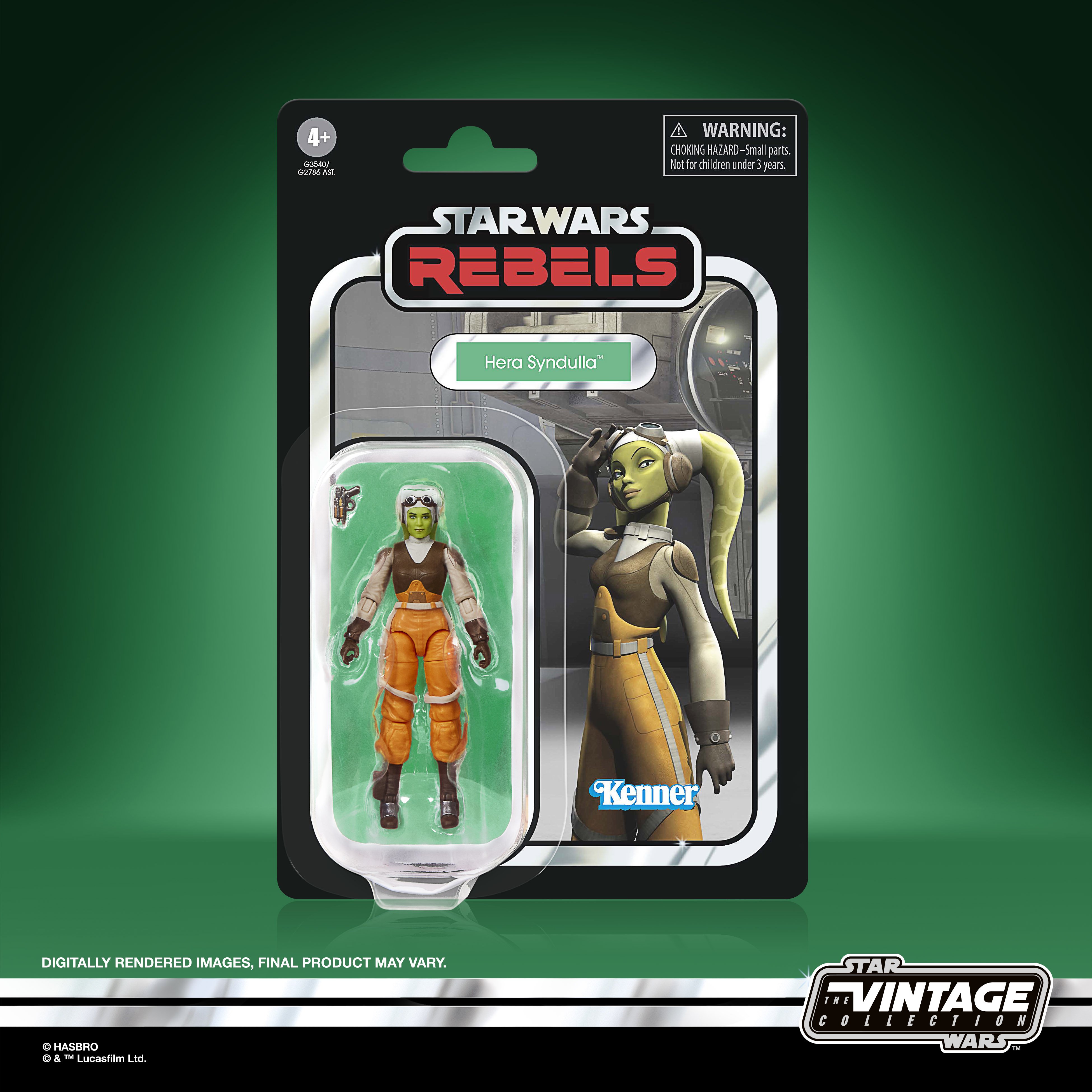 Star Wars: The Vintage Collection Hera Syndulla (Rebels) Action Figure Gallery Image 9