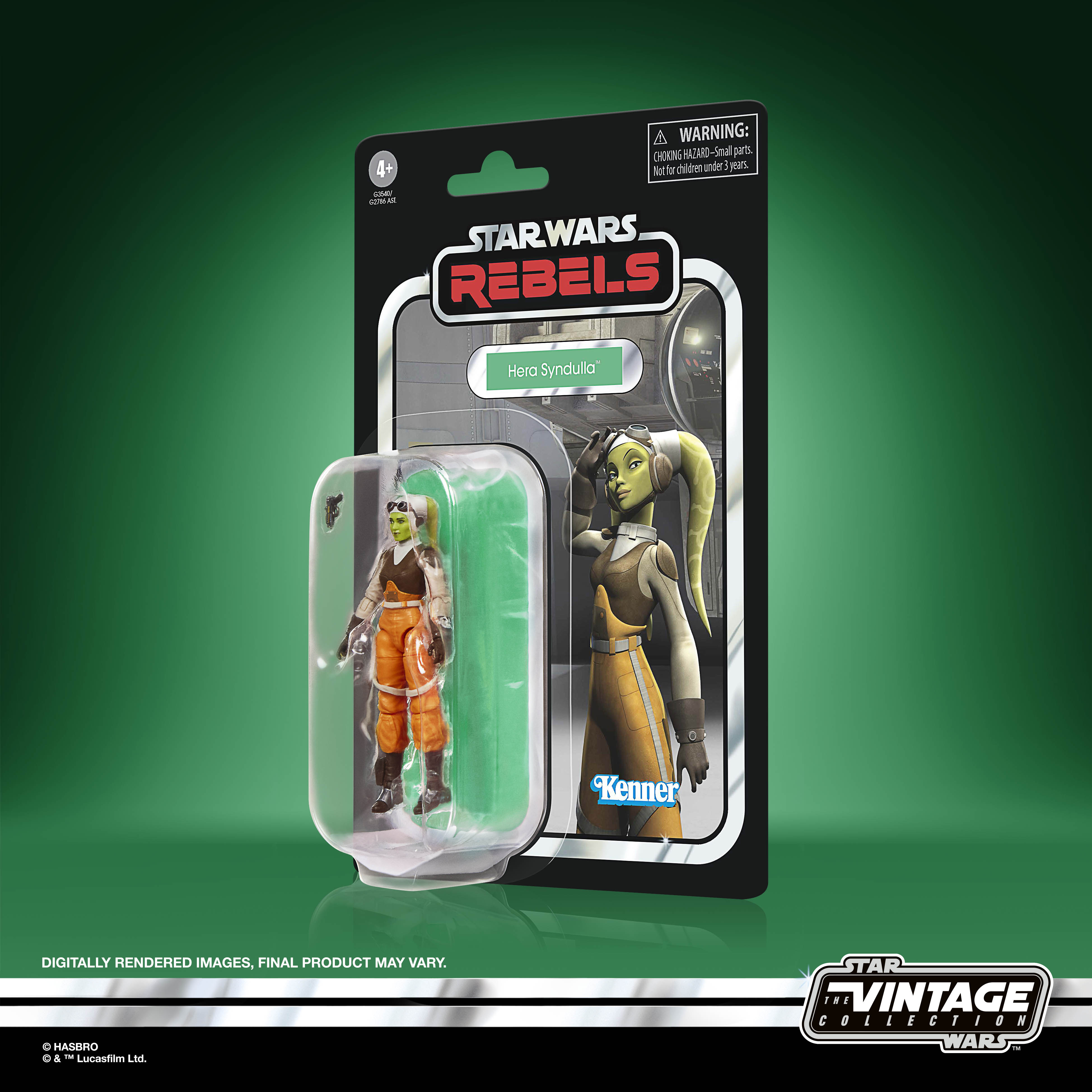 Star Wars: The Vintage Collection Hera Syndulla (Rebels) Action Figure Gallery Image 10