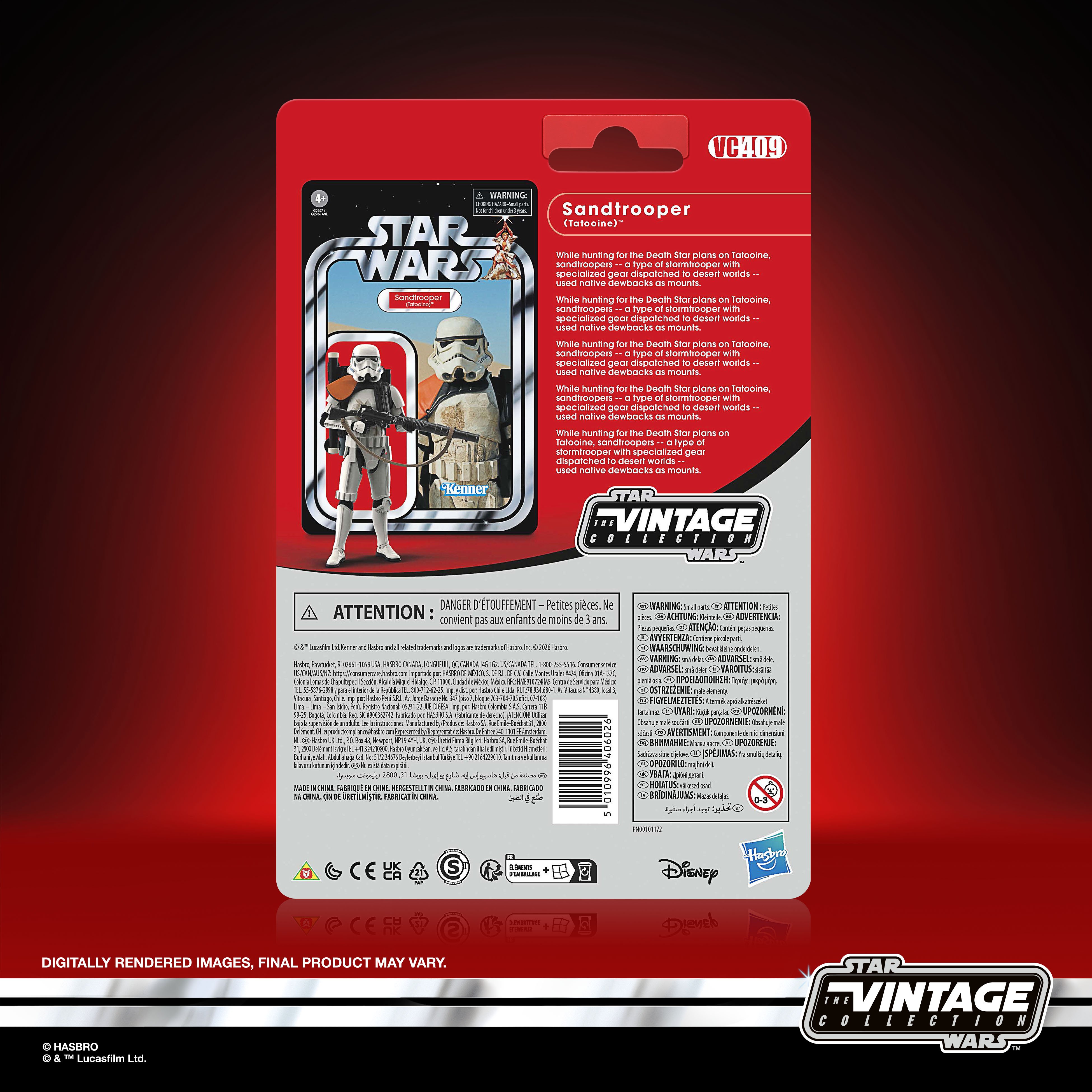 Star Wars: The Vintage Collection Sandtrooper (Tatooine) Action Figure (A New Hope) Gallery Image 12