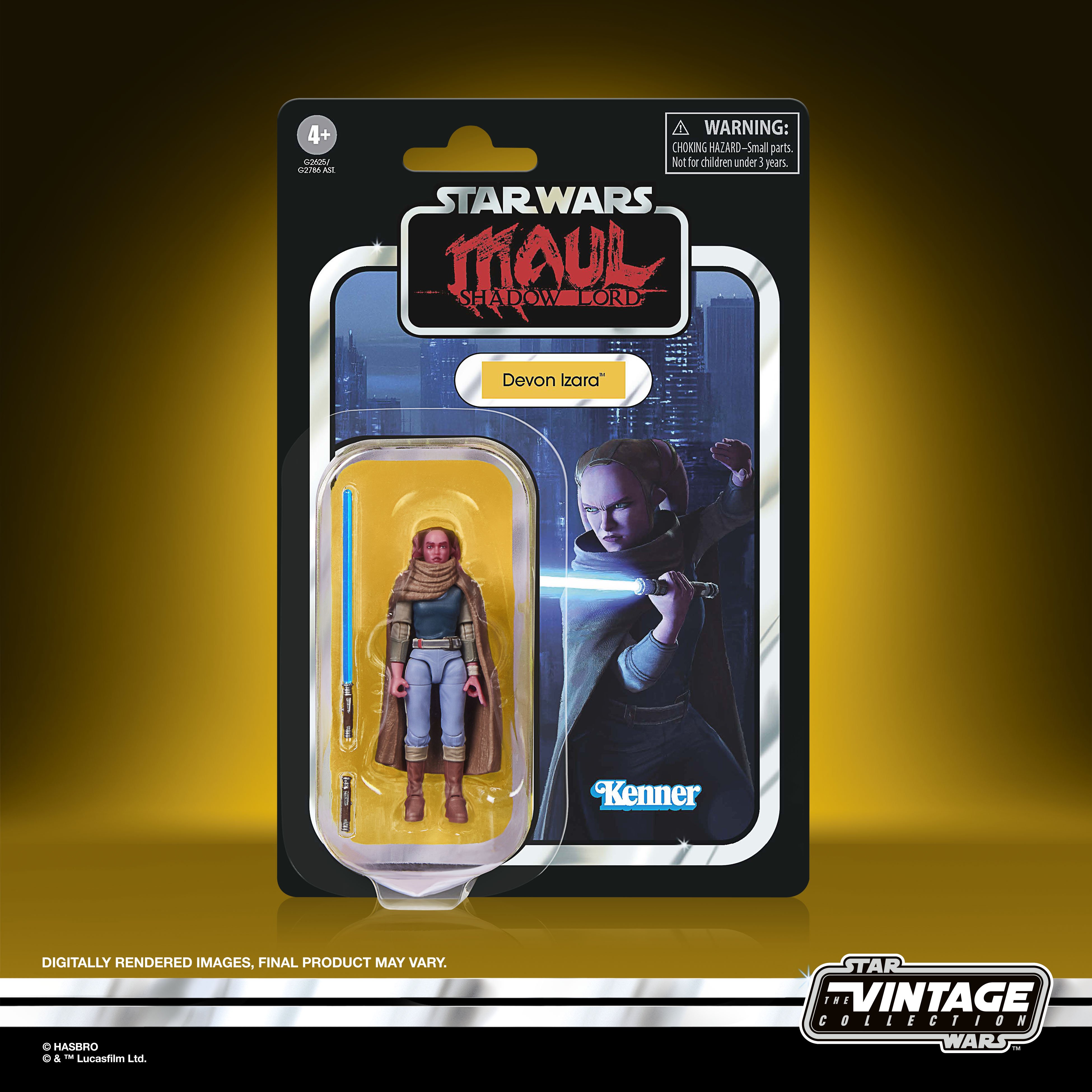 Star Wars: The Vintage Collection Devon Izara (Maul- Shadow Lord) Action Figure Gallery Image 11