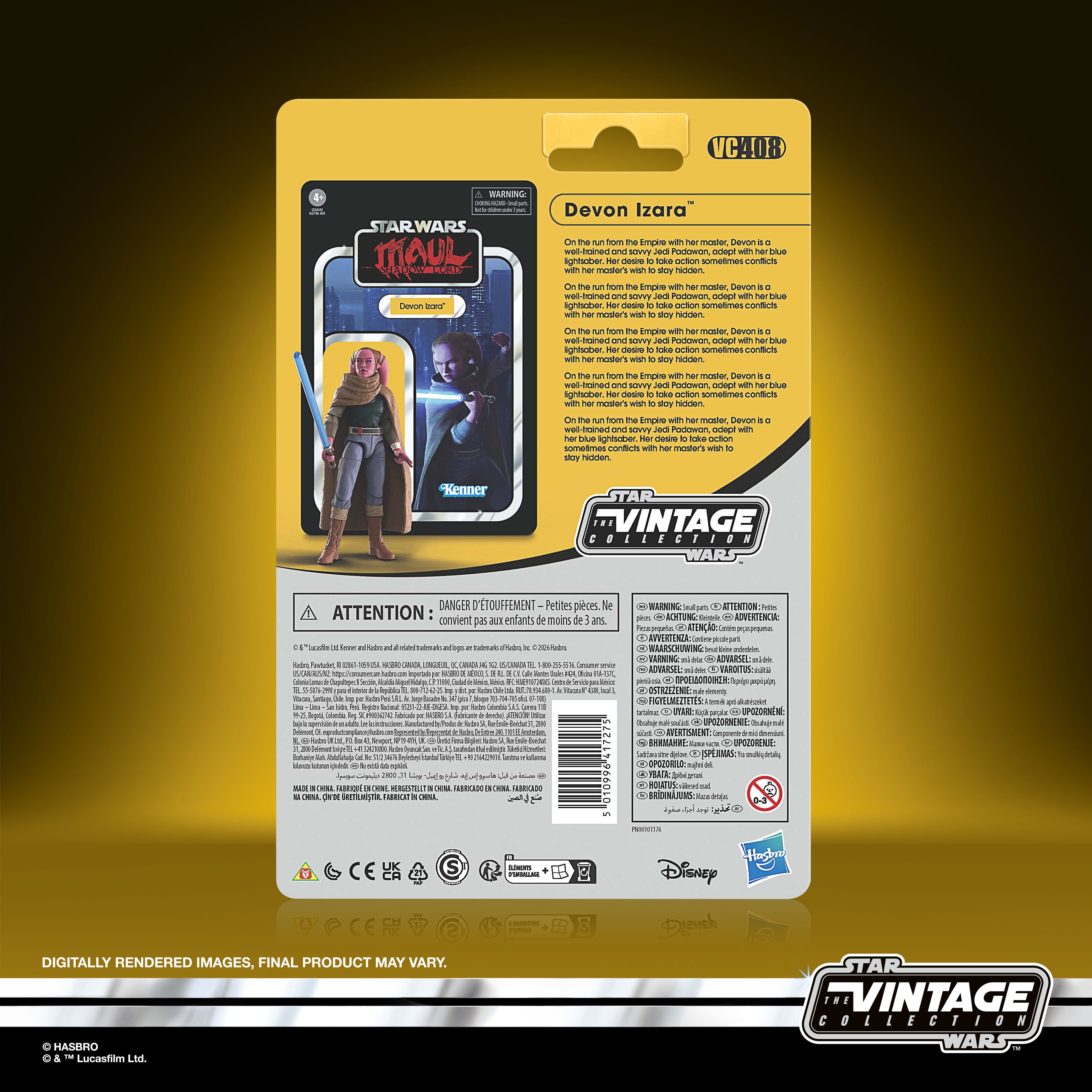 Star Wars: The Vintage Collection Devon Izara (Maul- Shadow Lord) Action Figure Gallery Image 13