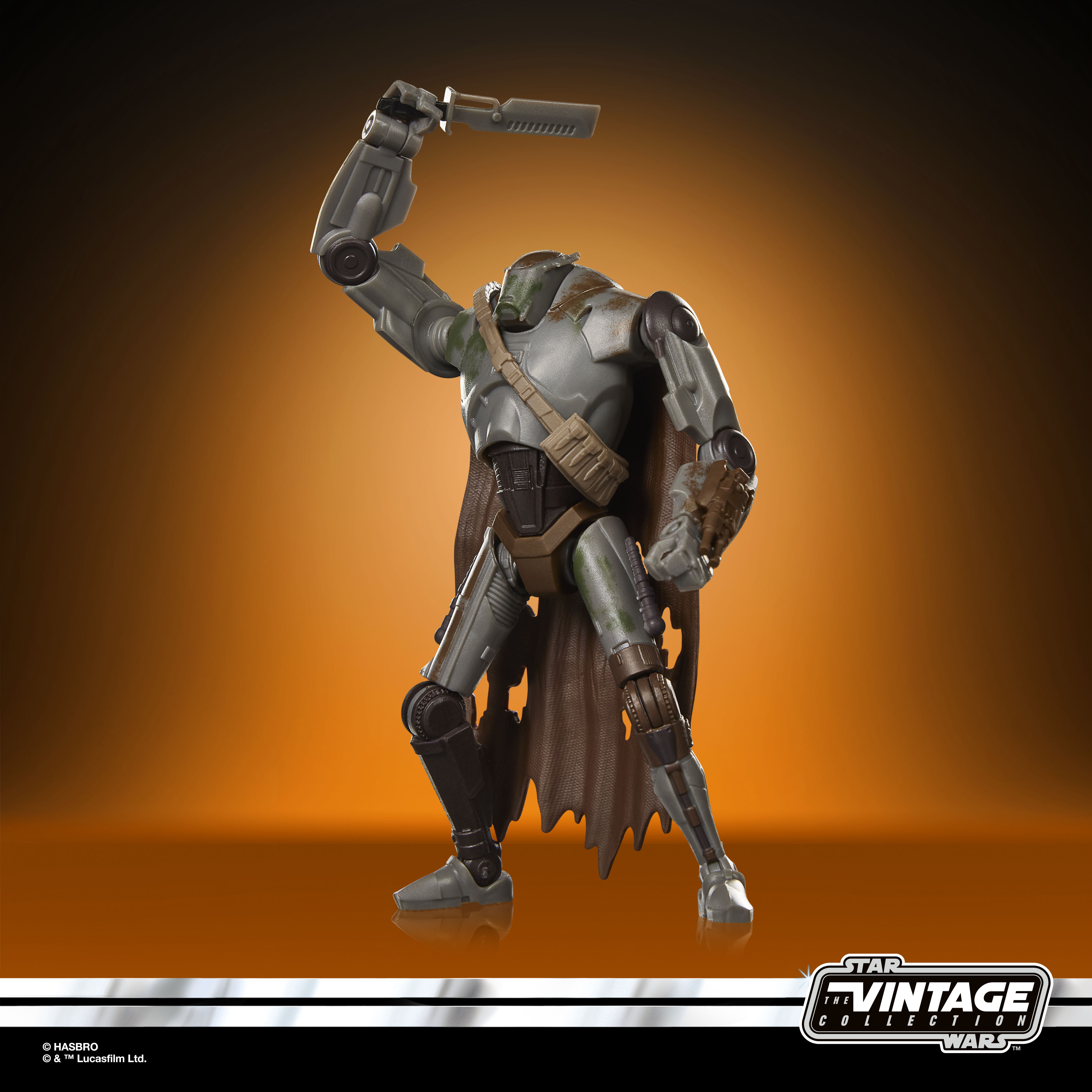 Star Wars: The Vintage Collection Mercenary Droid (The Mandalorian and Grogu) Action Figure Gallery Image 7