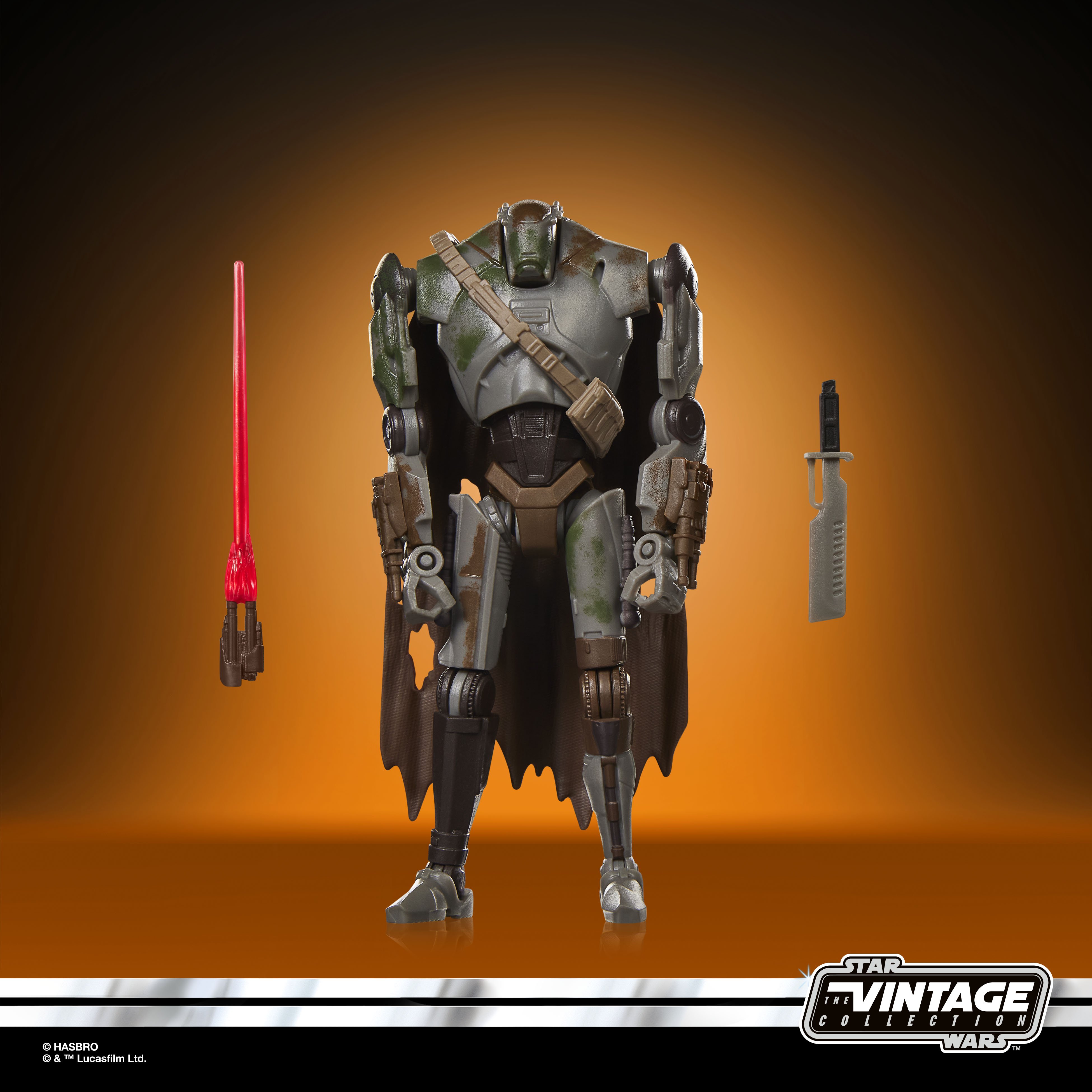 Star Wars: The Vintage Collection Mercenary Droid (The Mandalorian and Grogu) Action Figure Gallery Image 8