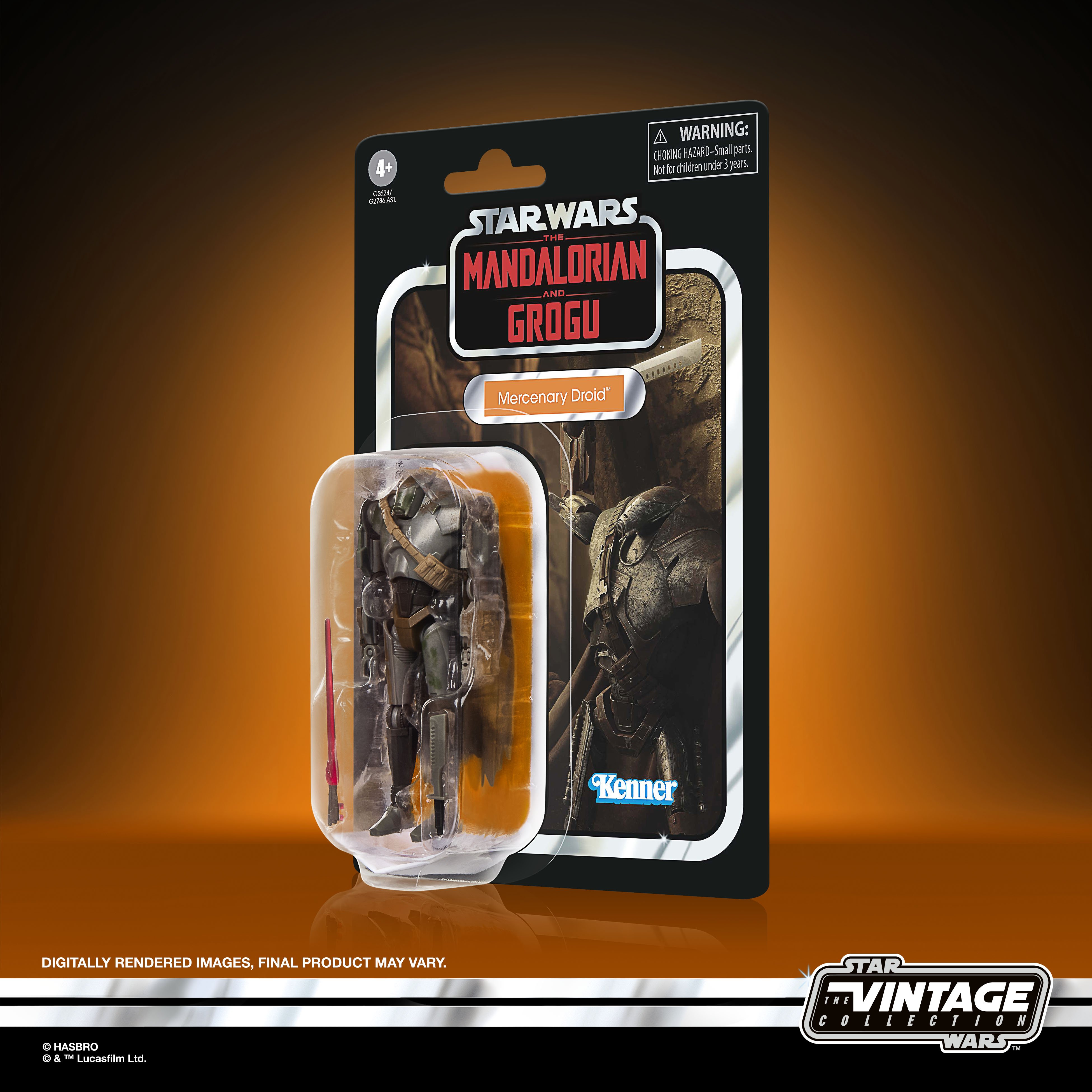 Star Wars: The Vintage Collection Mercenary Droid (The Mandalorian and Grogu) Action Figure Gallery Image 10