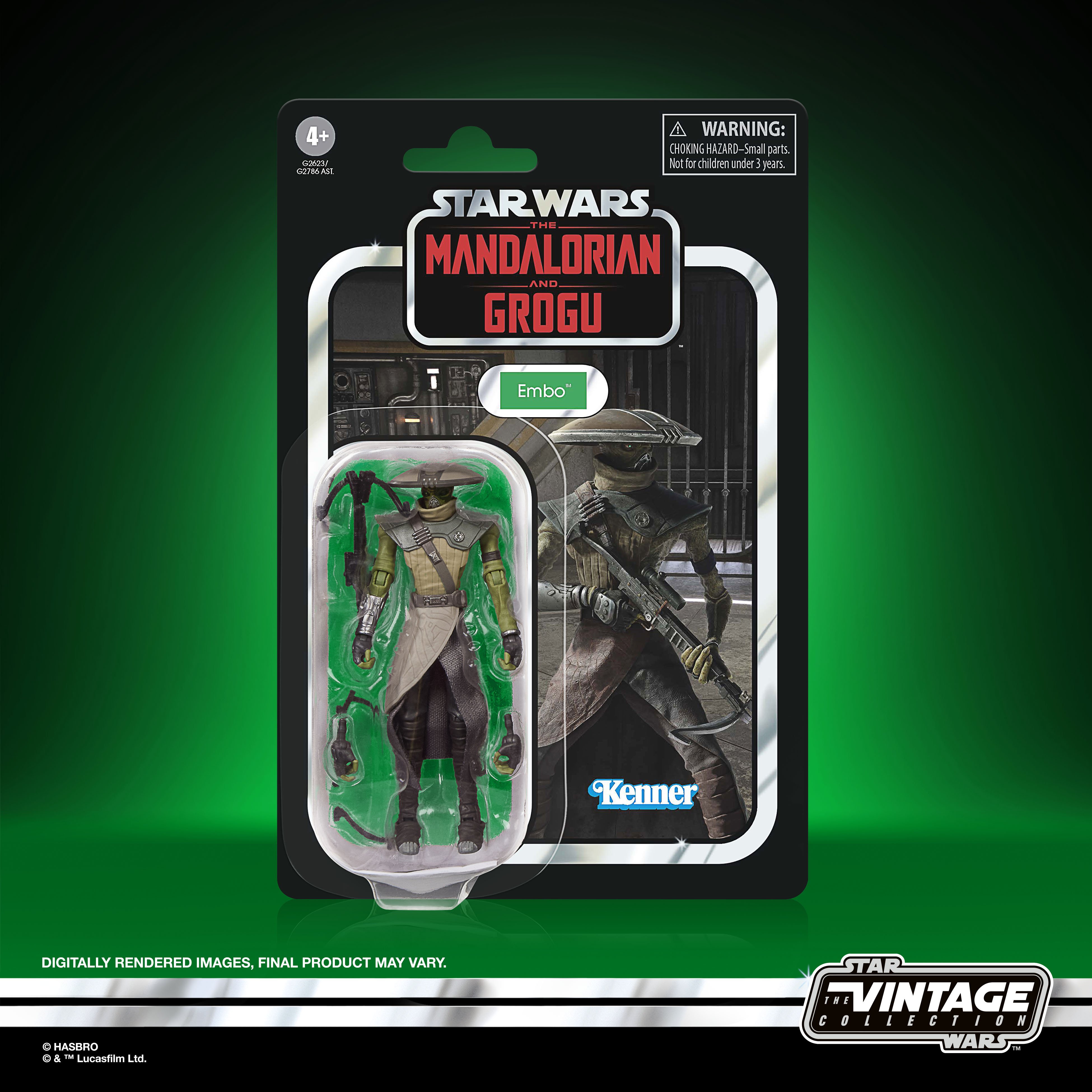 Star Wars: The Vintage Collection Embo (The Mandalorian and Grogu) Action Figure Gallery Image 6