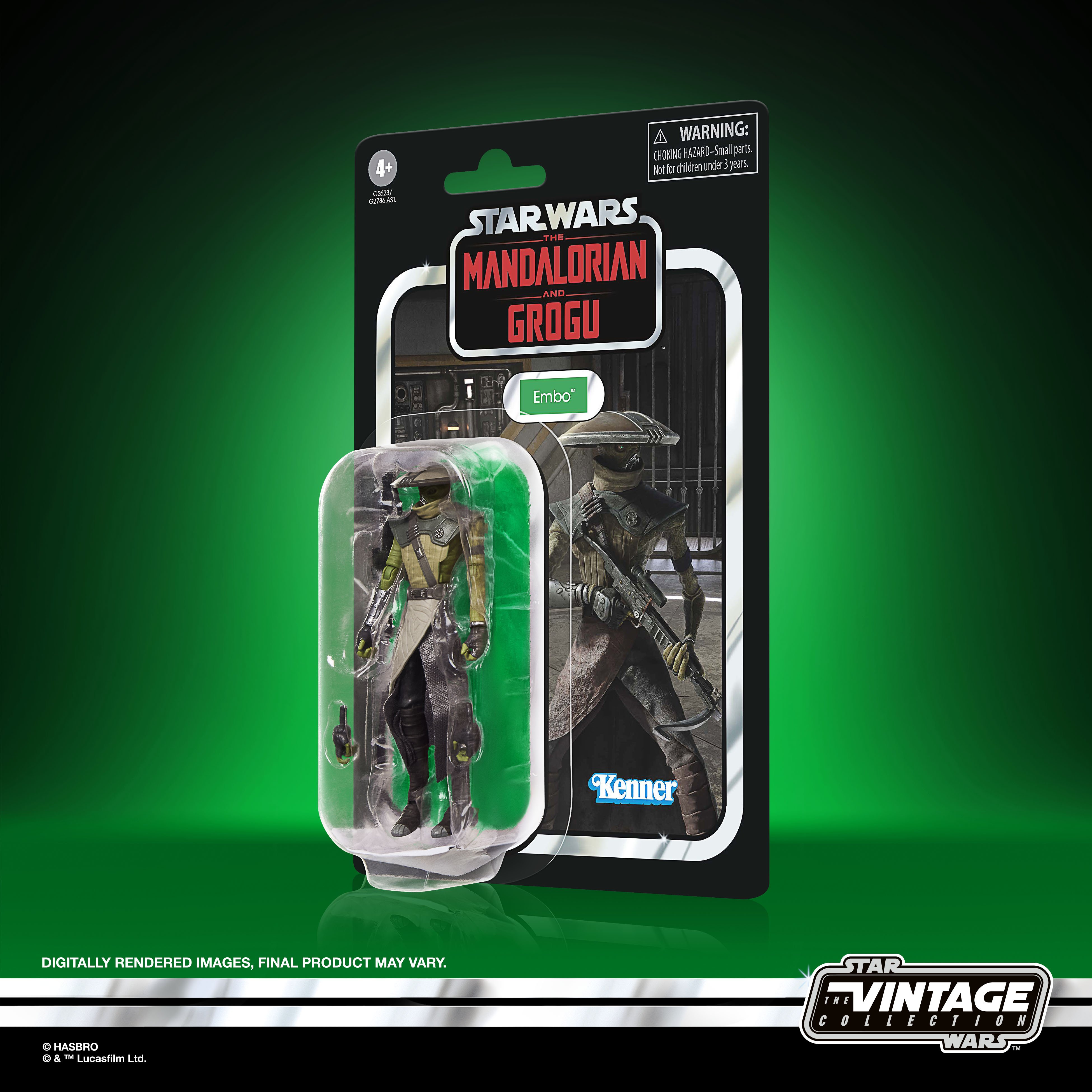 Star Wars: The Vintage Collection Embo (The Mandalorian and Grogu) Action Figure Gallery Image 4