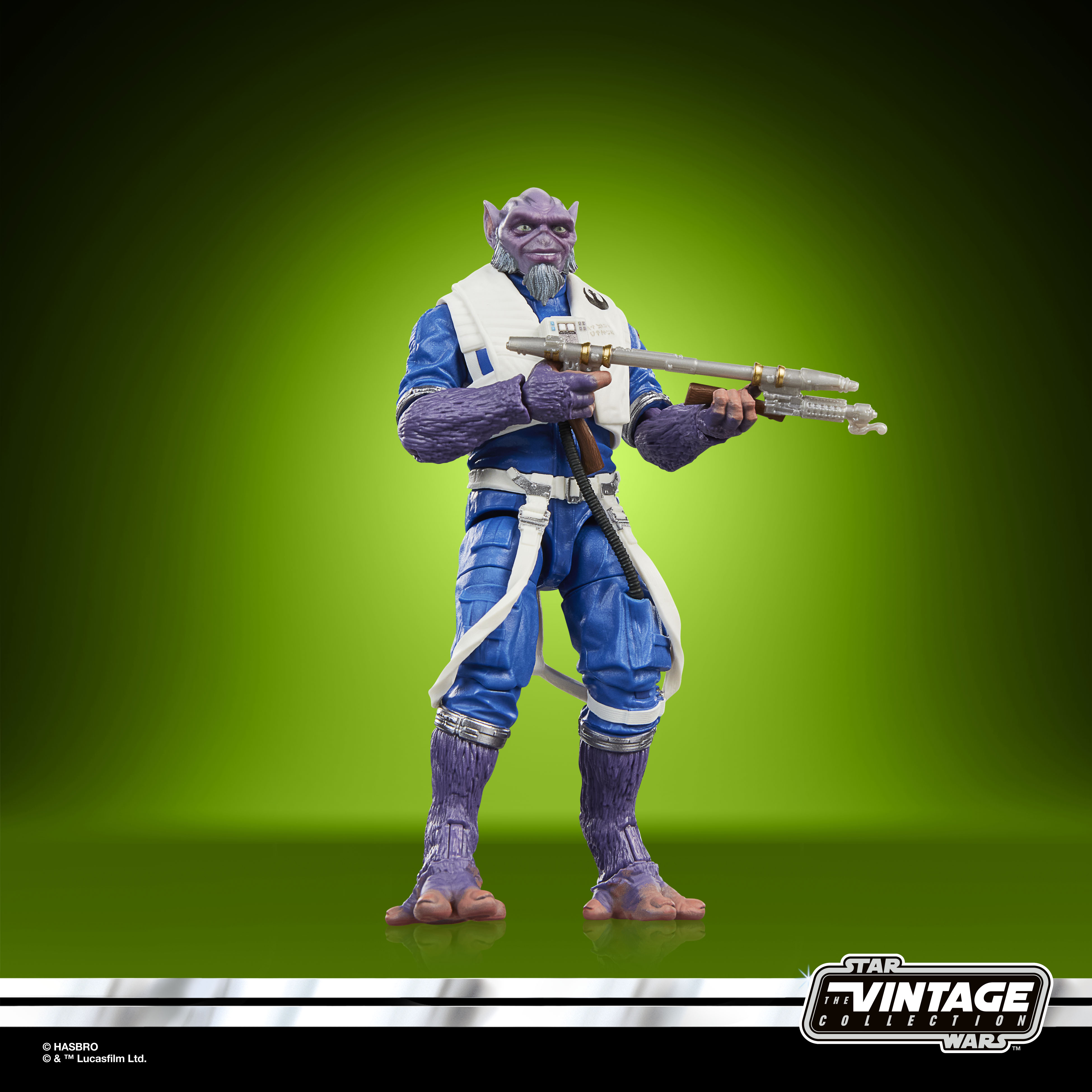 Star Wars: The Vintage Collection Zeb Orrelios (New Republic Pilot) Deluxe Action Figure (The Mandalorian and Grogu) Gallery Image 6