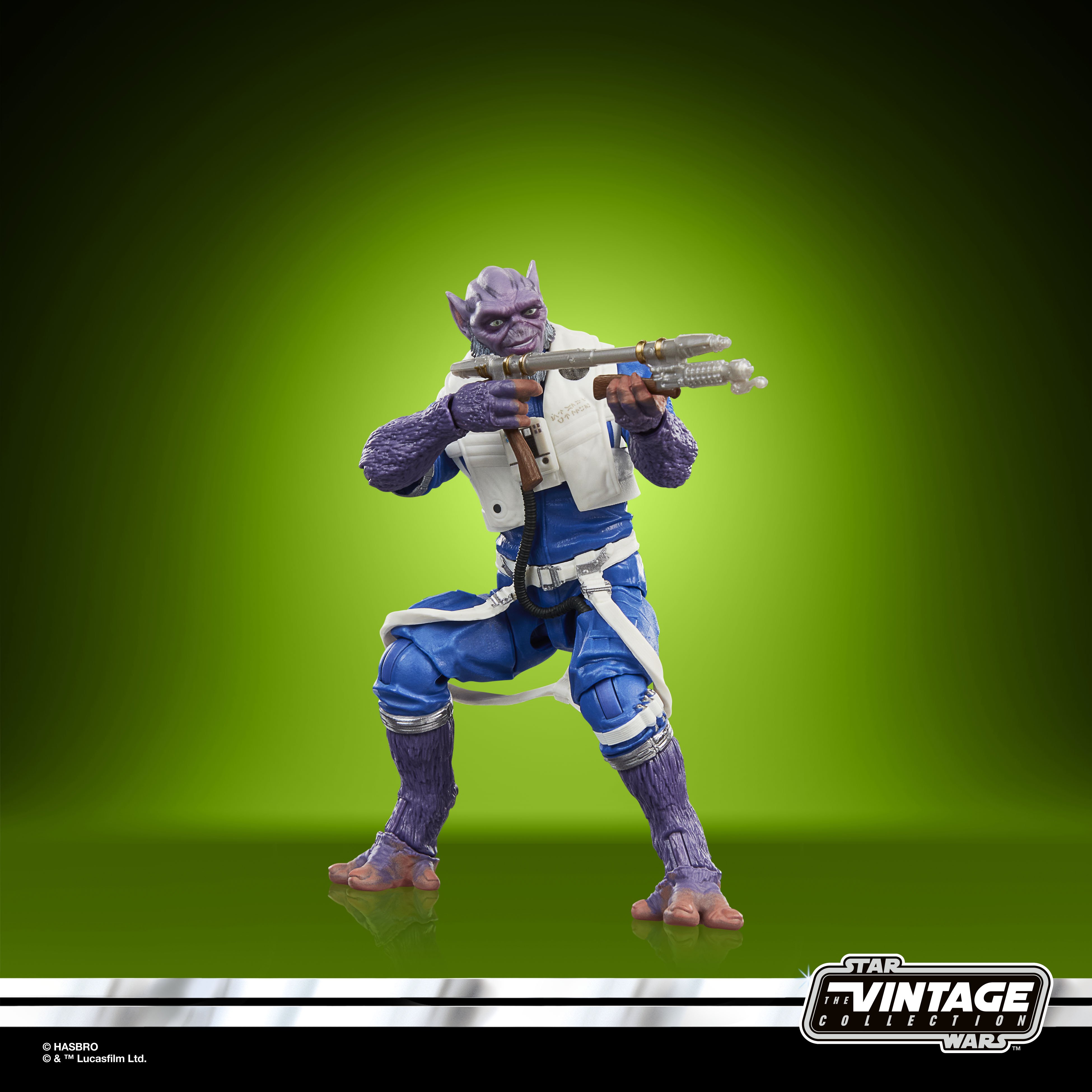 Star Wars: The Vintage Collection Zeb Orrelios (New Republic Pilot) Deluxe Action Figure (The Mandalorian and Grogu) Gallery Image 7