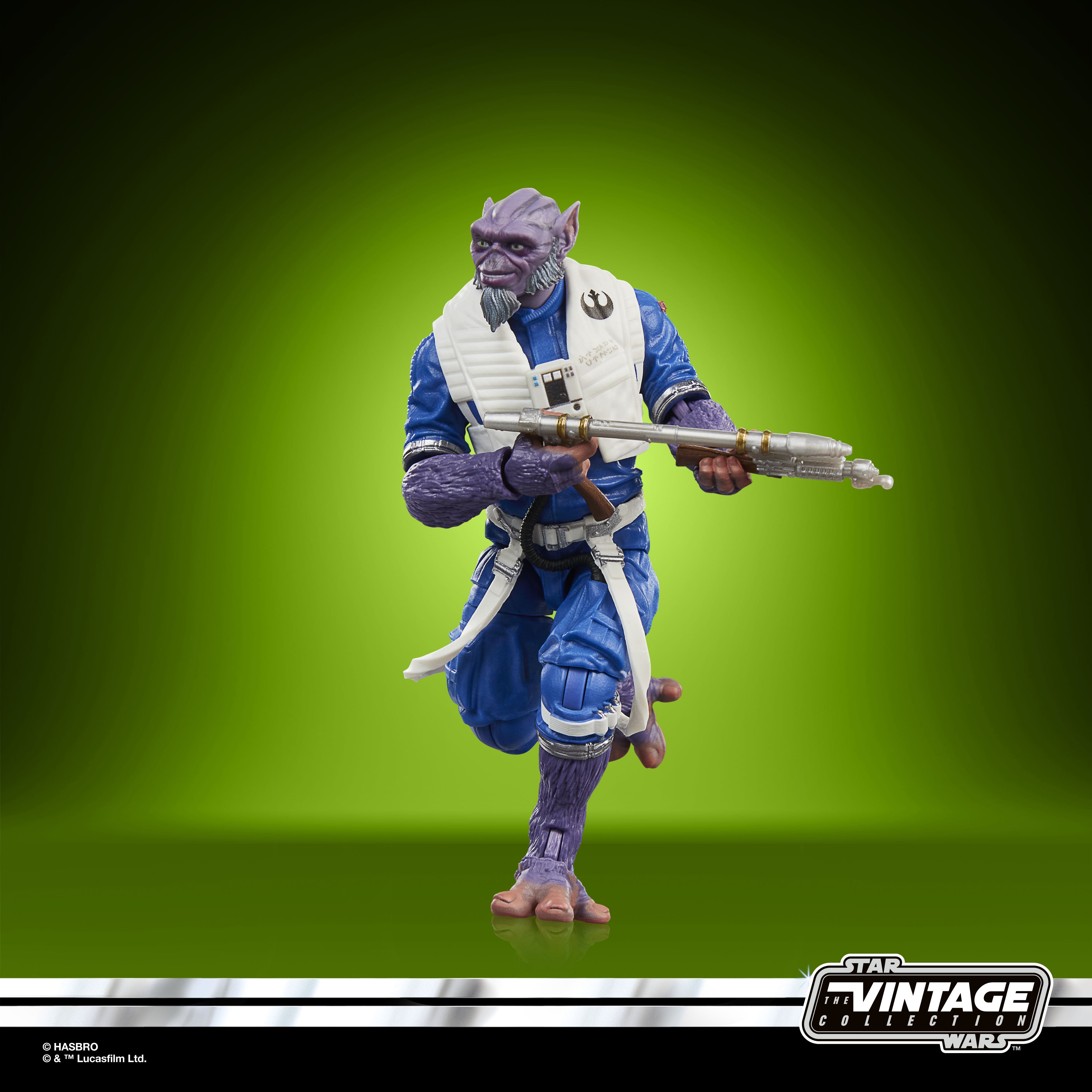 Star Wars: The Vintage Collection Zeb Orrelios (New Republic Pilot) Deluxe Action Figure (The Mandalorian and Grogu) Gallery Image 8