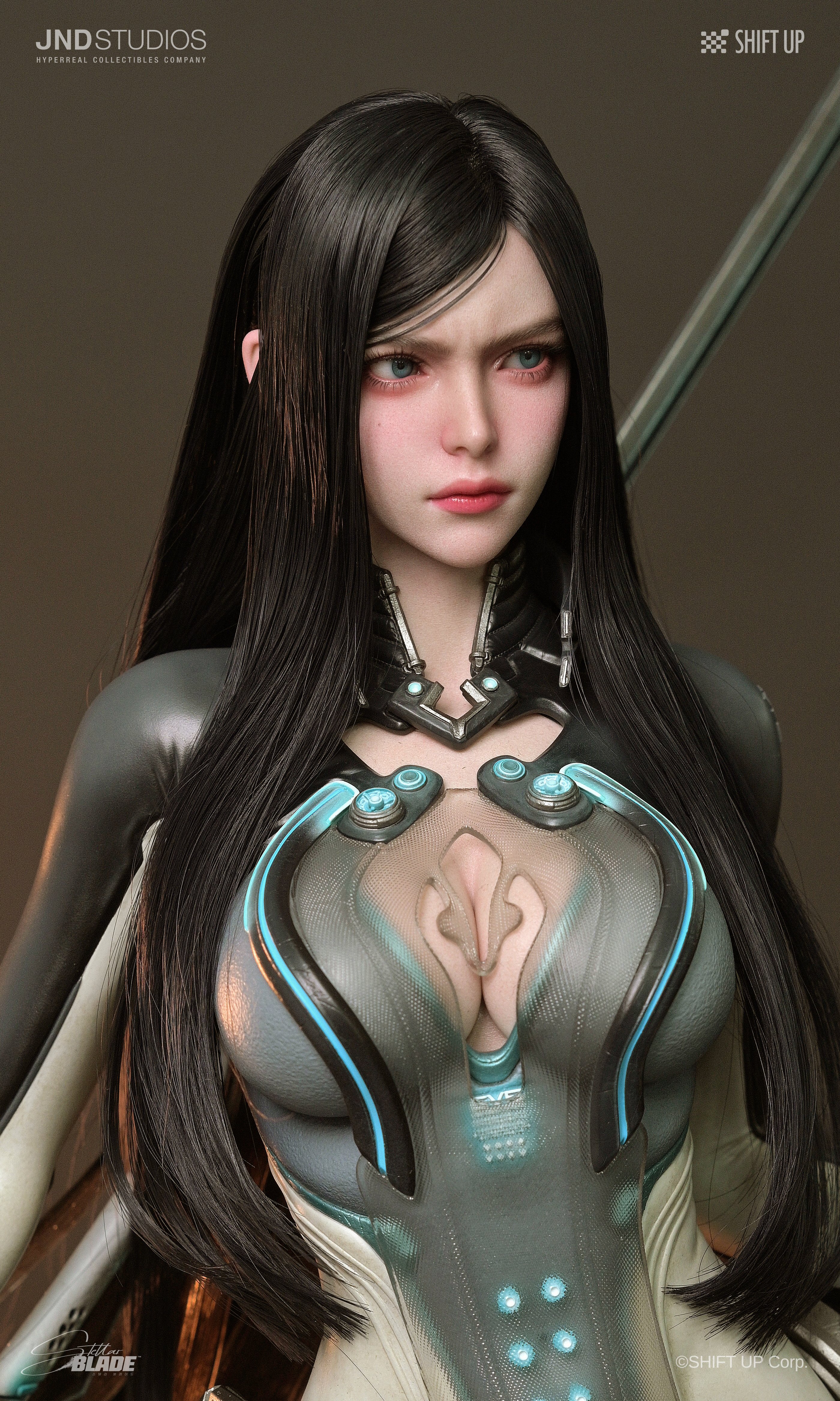 Stellar Blade Hyperreal Raven and Lily 1/3 Scale Limited Edition Statue Set Gallery Image 29