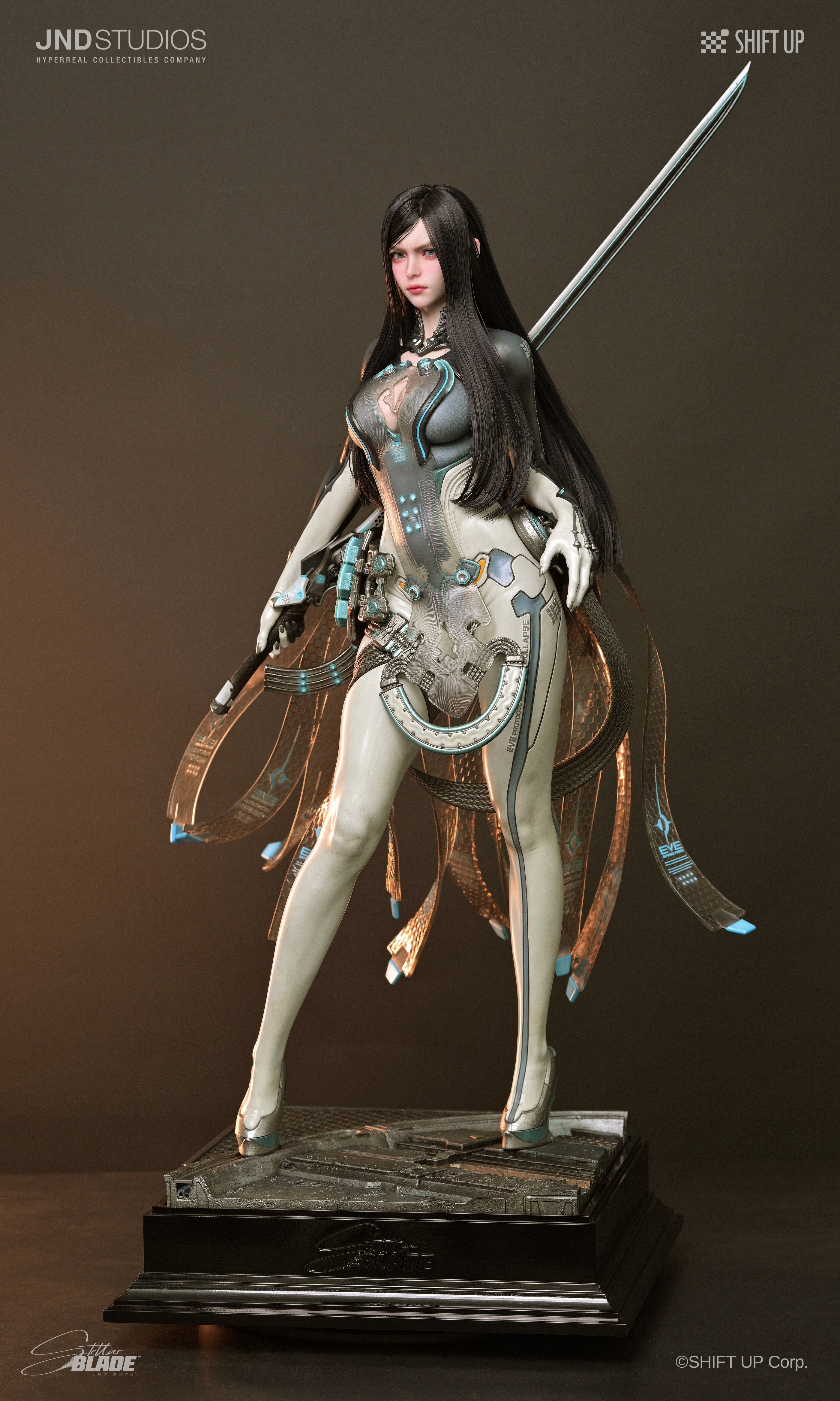 Stellar Blade Hyperreal Raven and Lily 1/3 Scale Limited Edition Statue Set Gallery Image 17