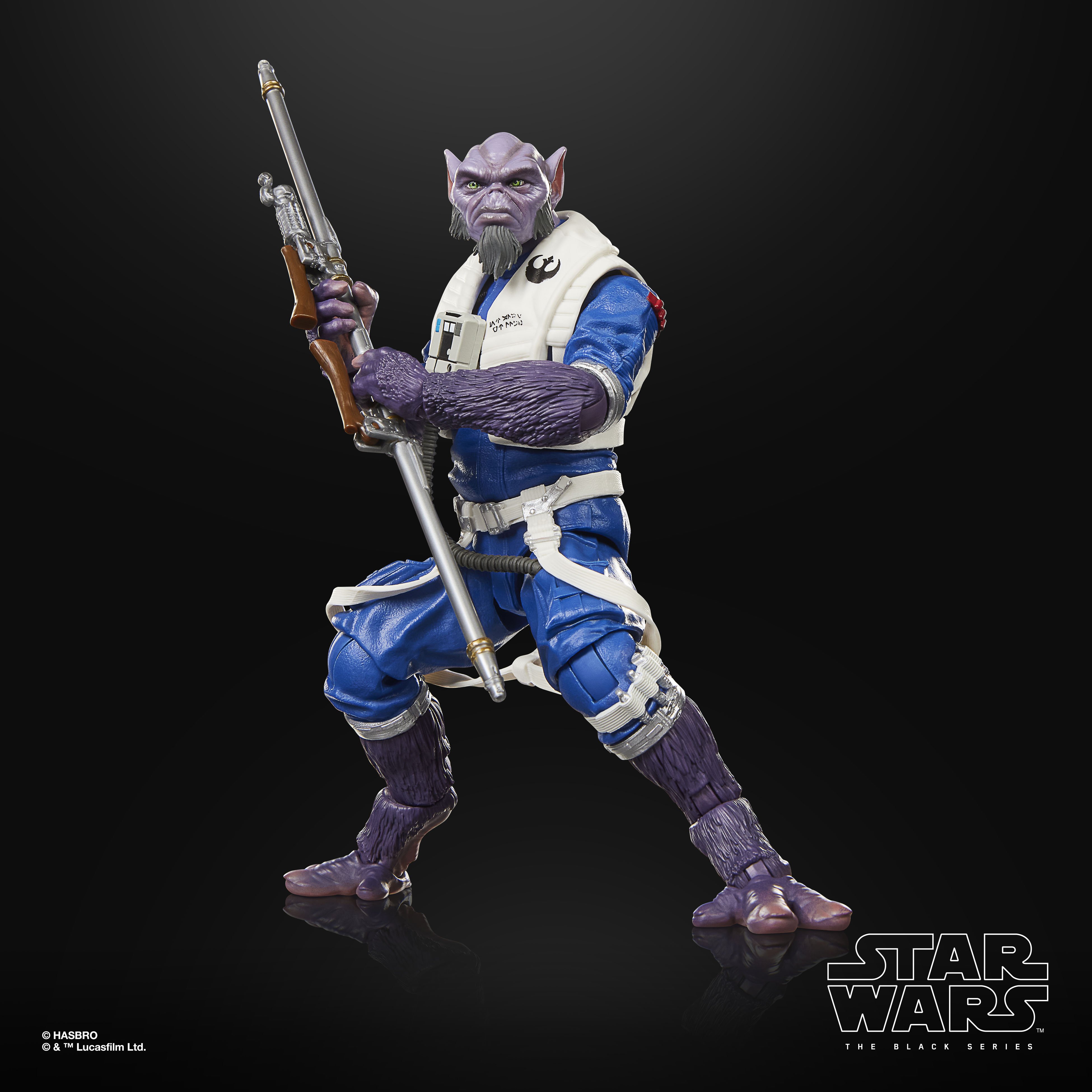 Star Wars: The Black Series Zeb (New Republic Pilot) Deluxe Action Figure (The Mandalorian and Grogu) Gallery Image 5