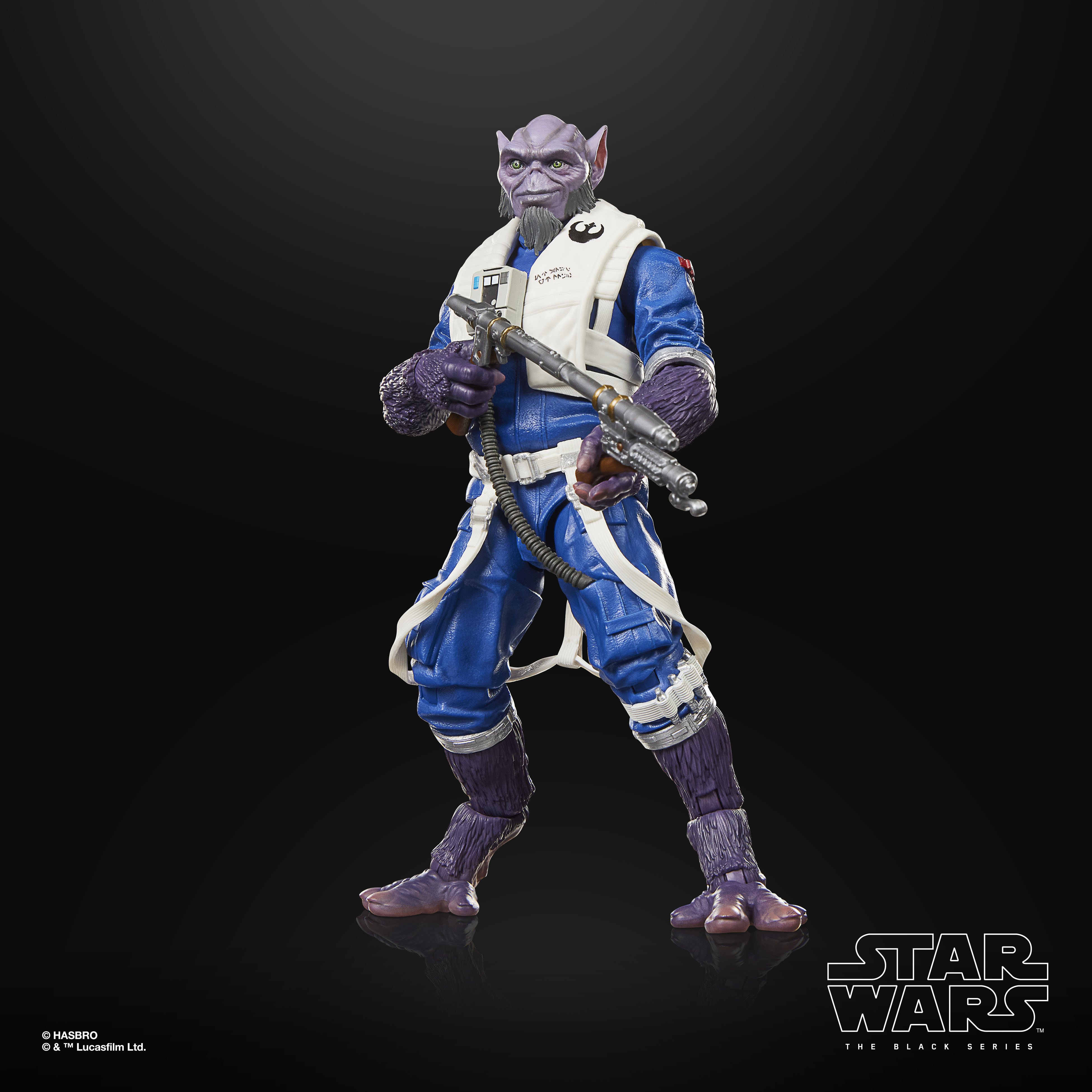Star Wars: The Black Series Zeb (New Republic Pilot) Deluxe Action Figure (The Mandalorian and Grogu) Gallery Image 4
