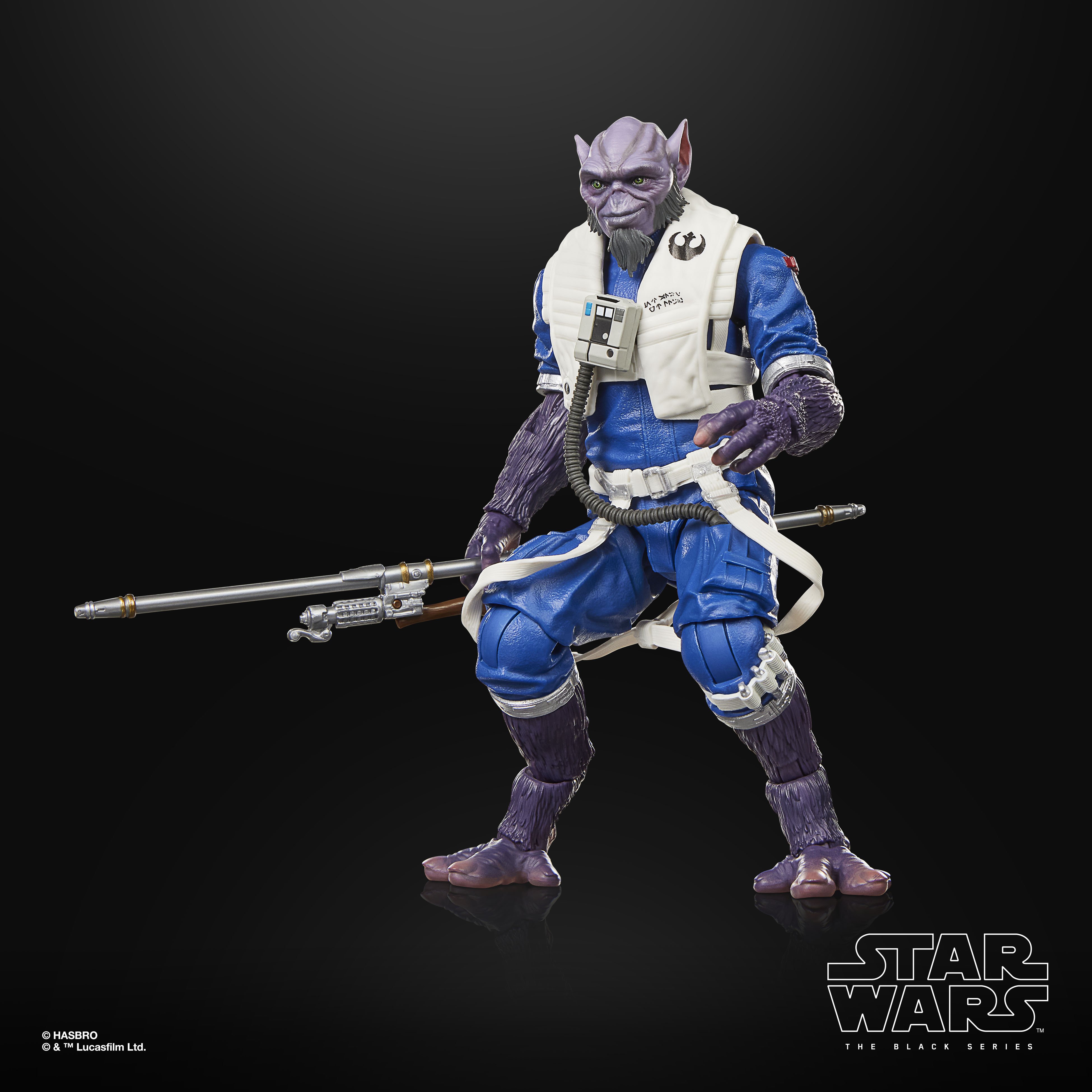 Star Wars: The Black Series Zeb (New Republic Pilot) Deluxe Action Figure (The Mandalorian and Grogu) Gallery Image 6