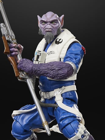 Star Wars: The Black Series Zeb (New Republic Pilot) Deluxe Action Figure (The Mandalorian and Grogu) Gallery Image 2