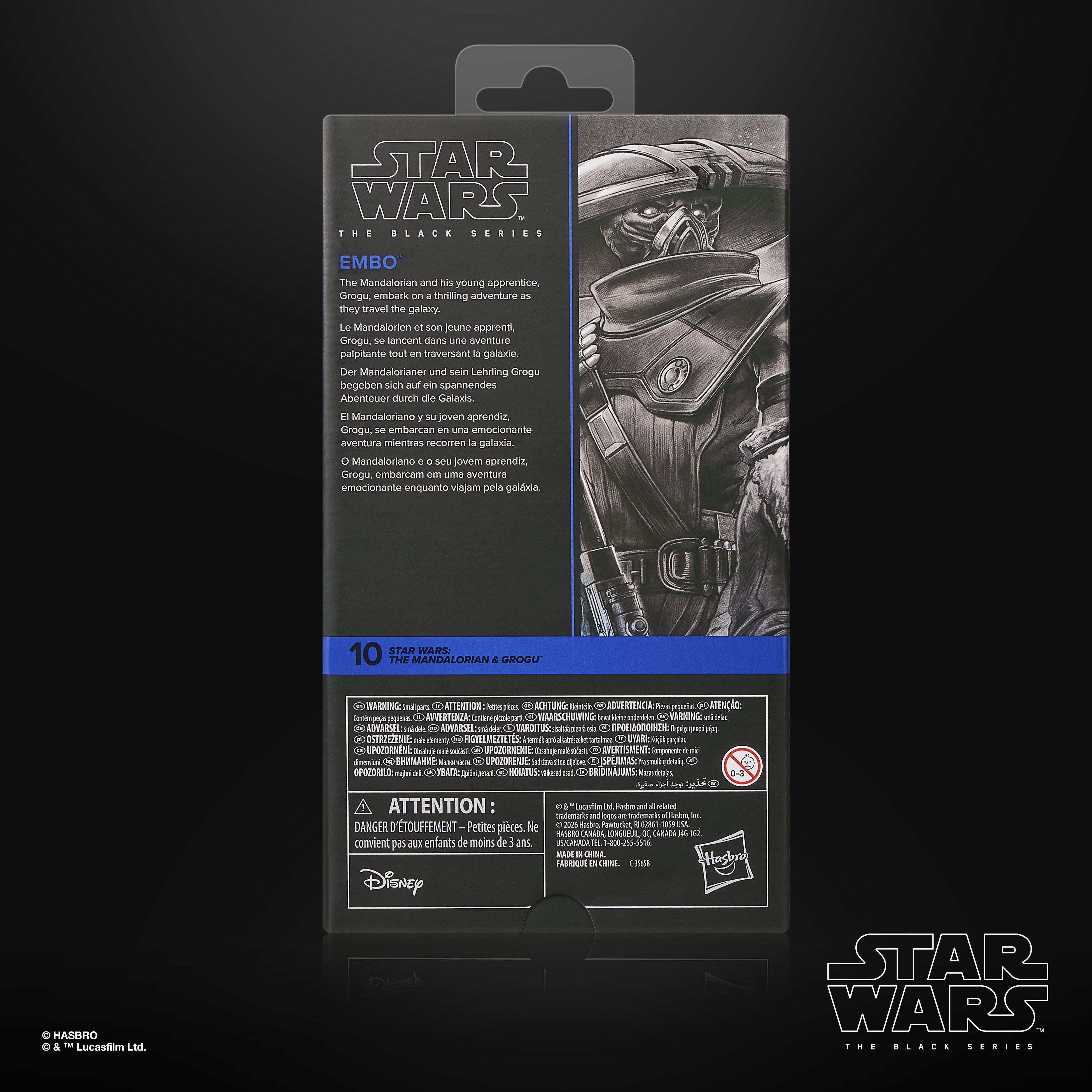 Star Wars: The Black Series Embo (The Mandalorian and Grogu) Action Figure Gallery Image 12