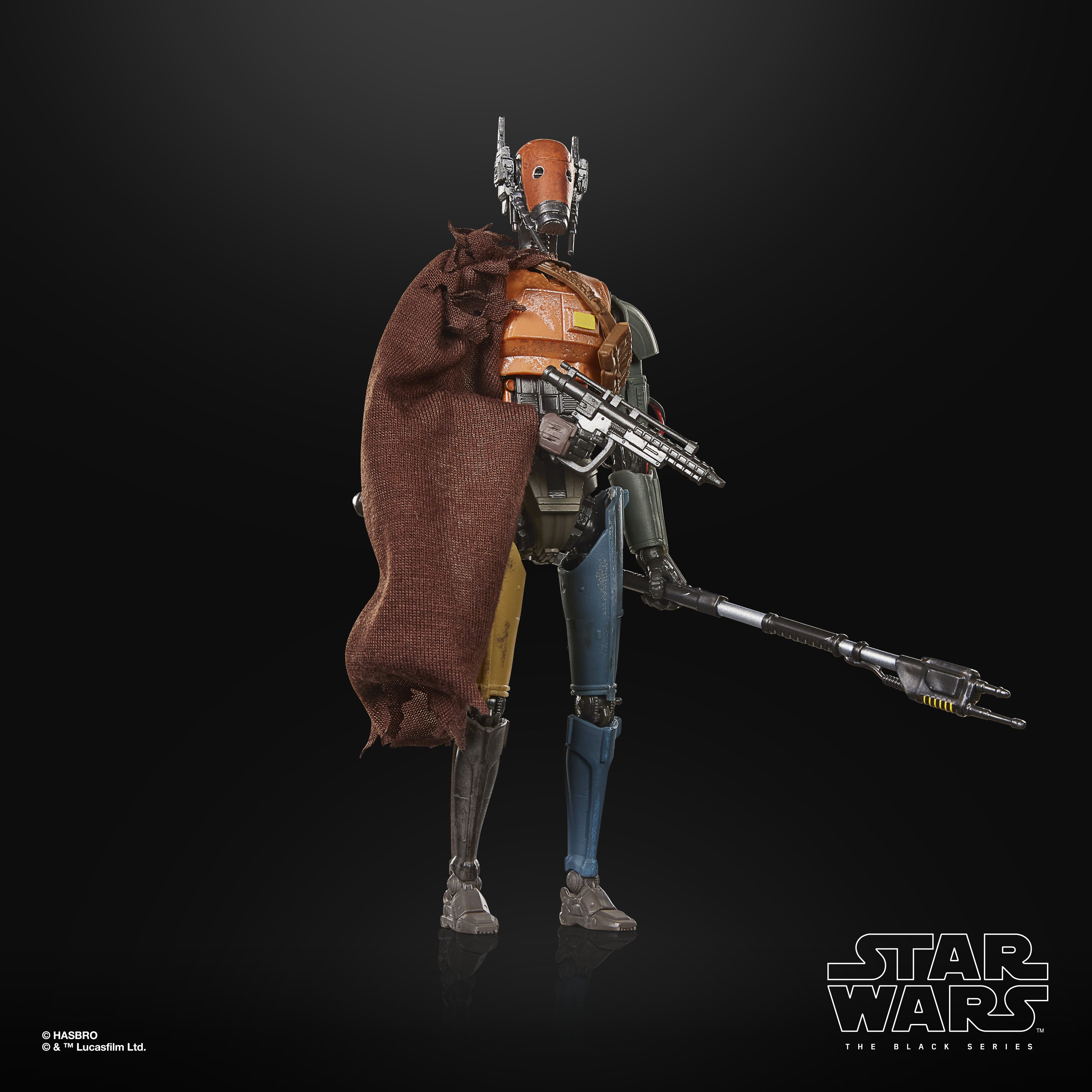 Star Wars: The Black Series Mercenary Droid (The Mandalorian and Grogu) Action Figure Gallery Image 4