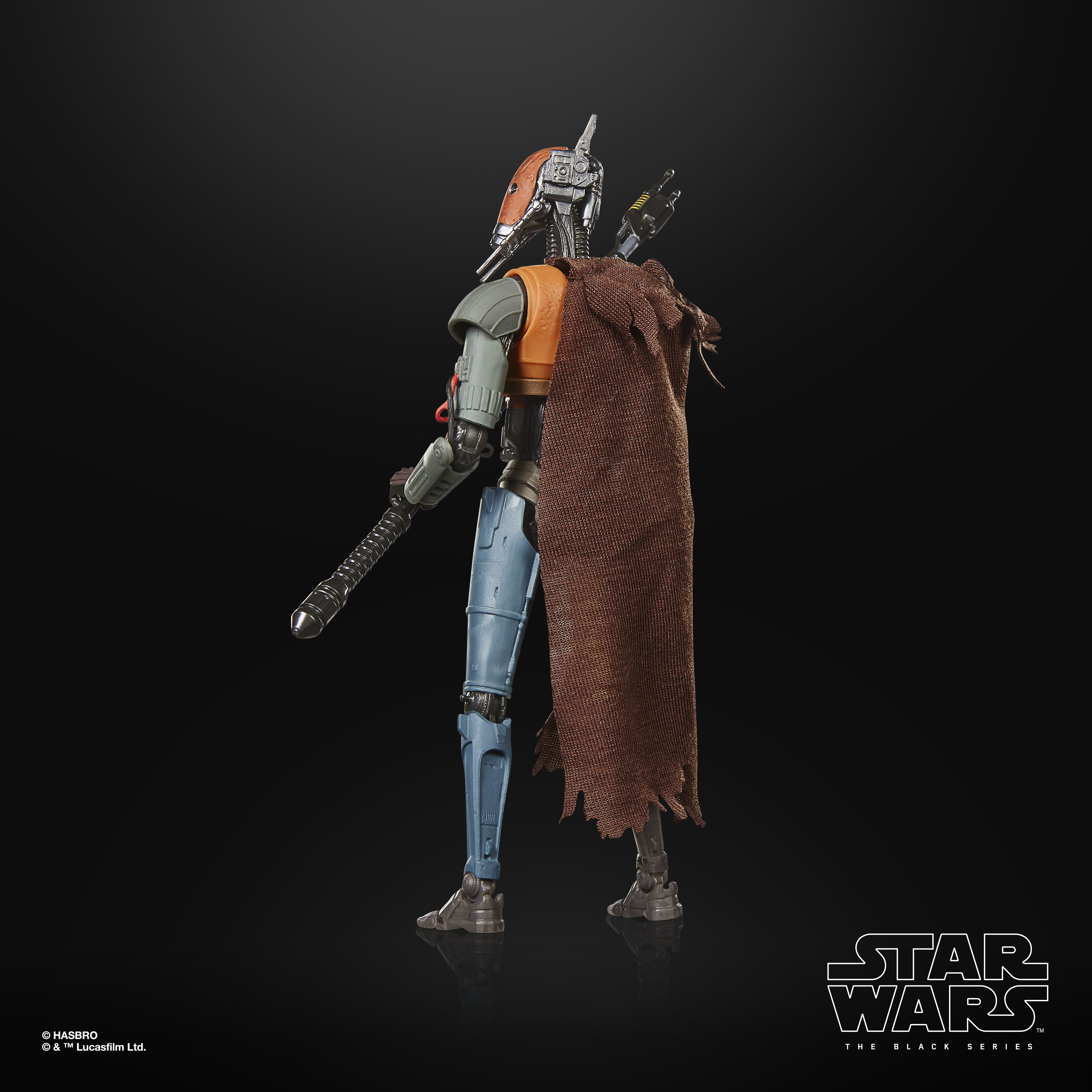 Star Wars: The Black Series Mercenary Droid (The Mandalorian and Grogu) Action Figure Gallery Image 6